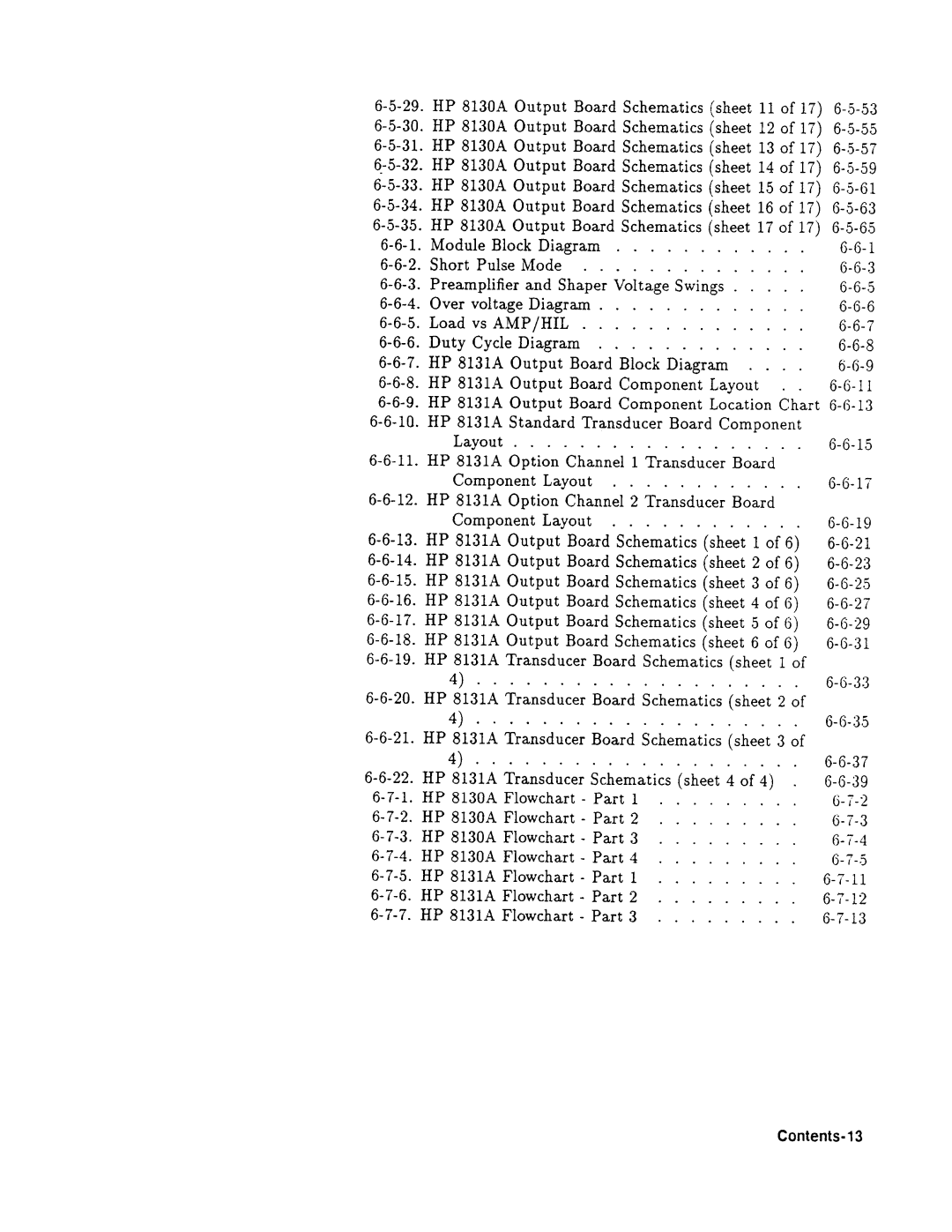 Agilent Technologies 08131-90001 service manual 