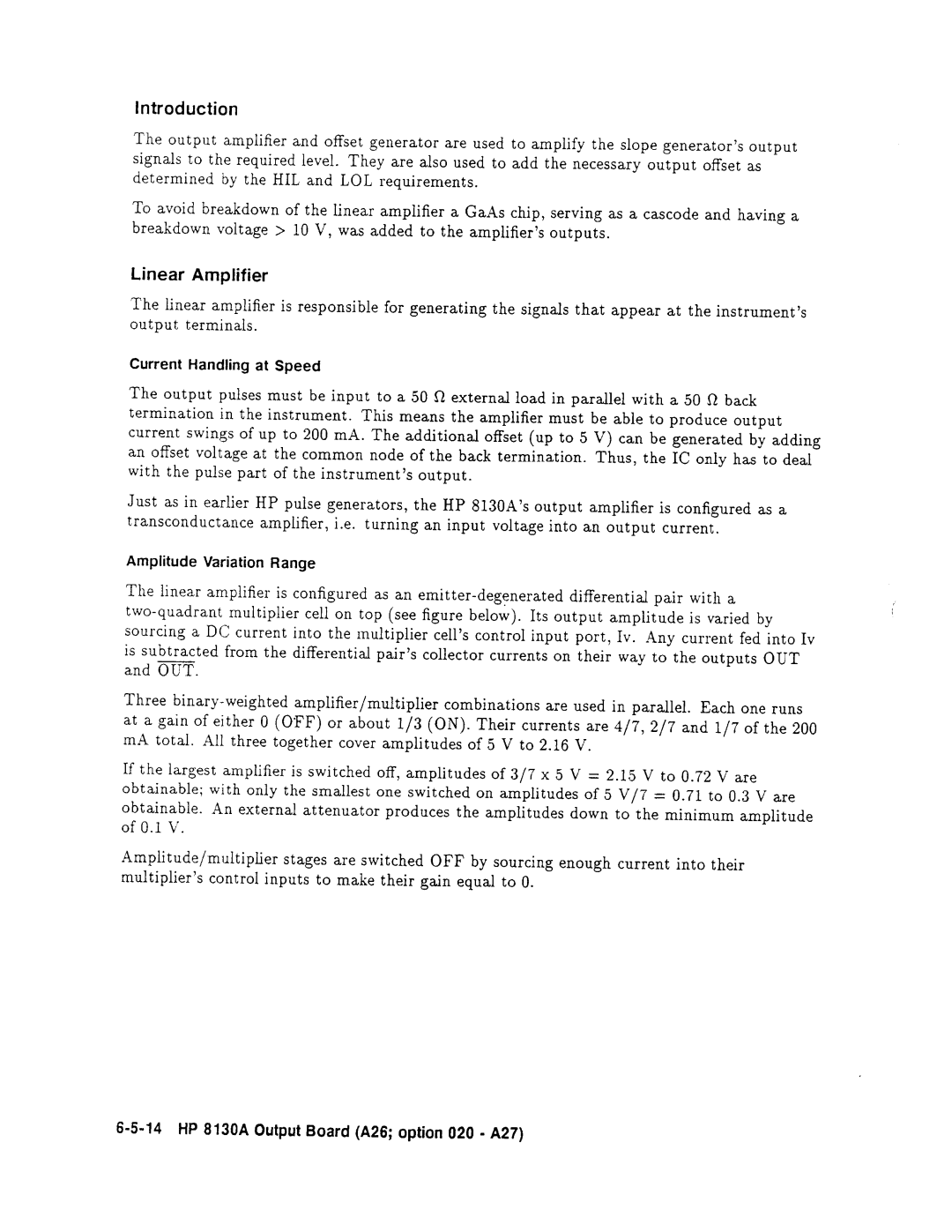 Agilent Technologies 08131-90001 service manual 