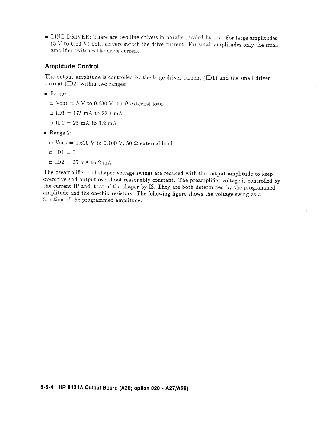 Agilent Technologies 08131-90001 service manual 