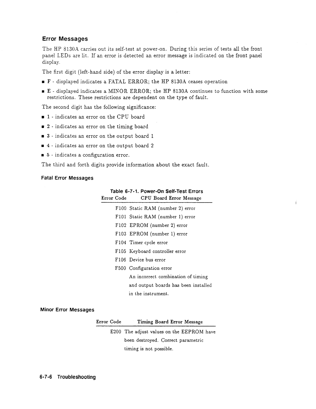 Agilent Technologies 08131-90001 service manual 