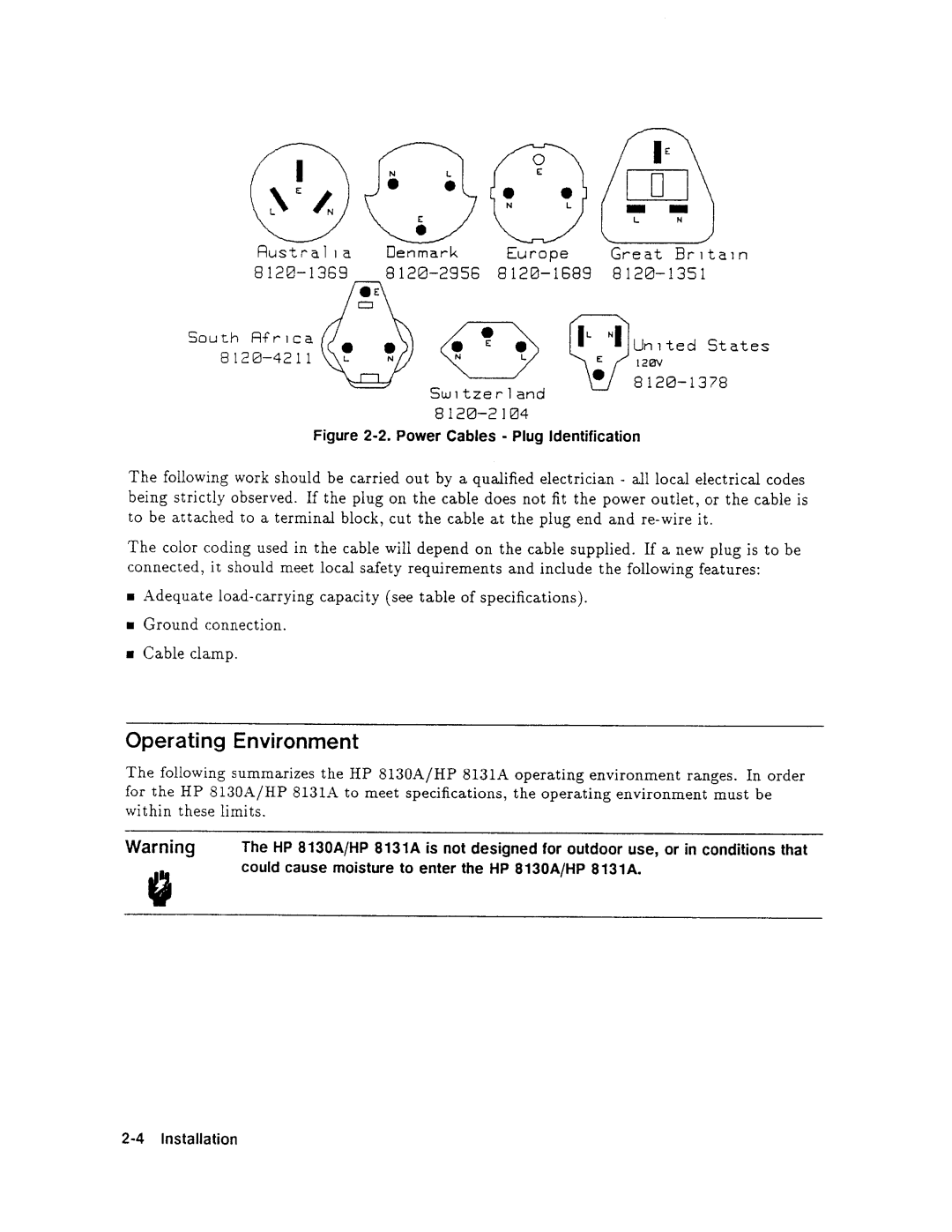 Agilent Technologies 08131-90001 service manual 