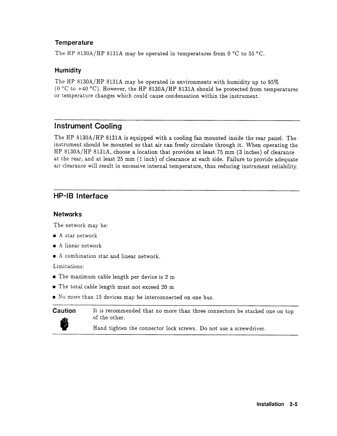 Agilent Technologies 08131-90001 service manual 