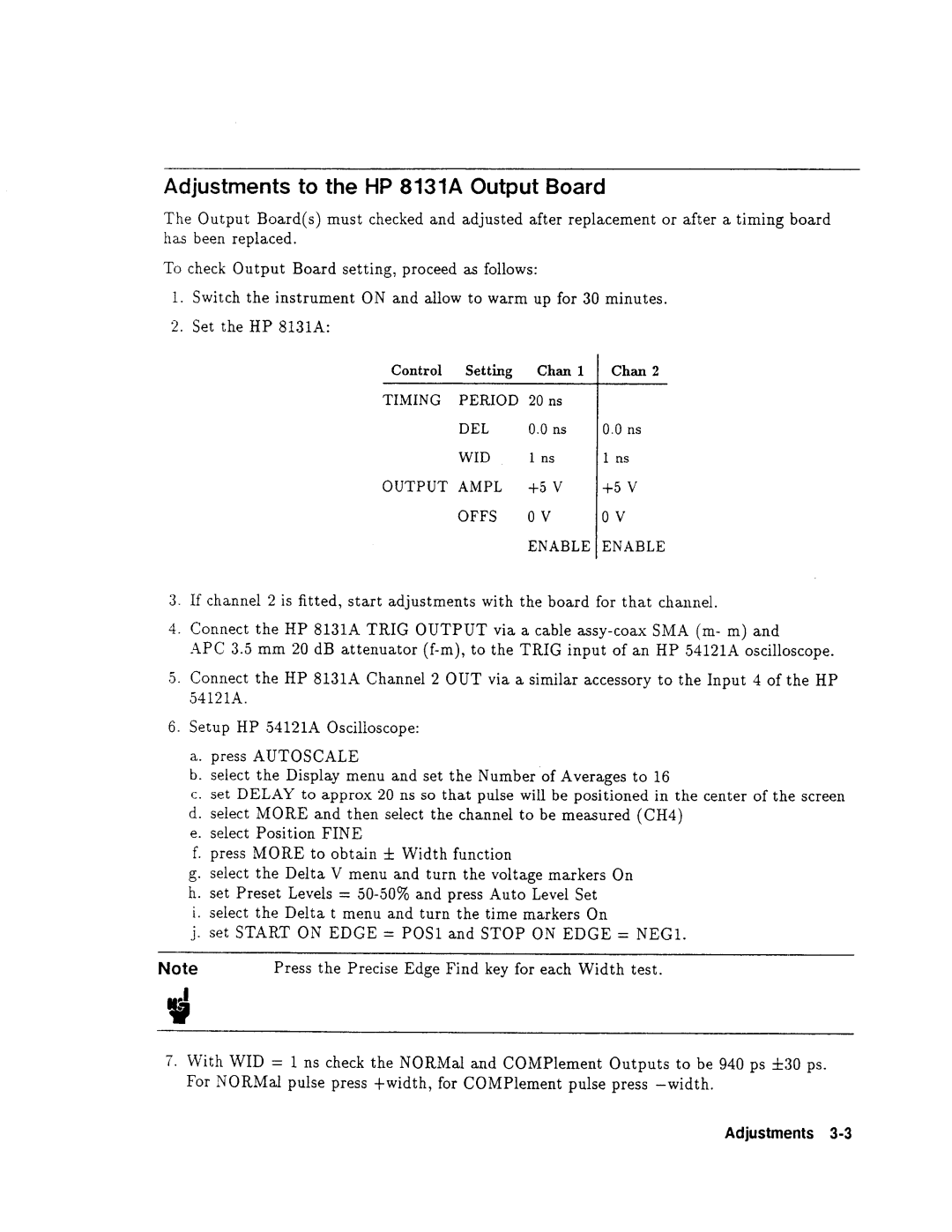 Agilent Technologies 08131-90001 service manual 