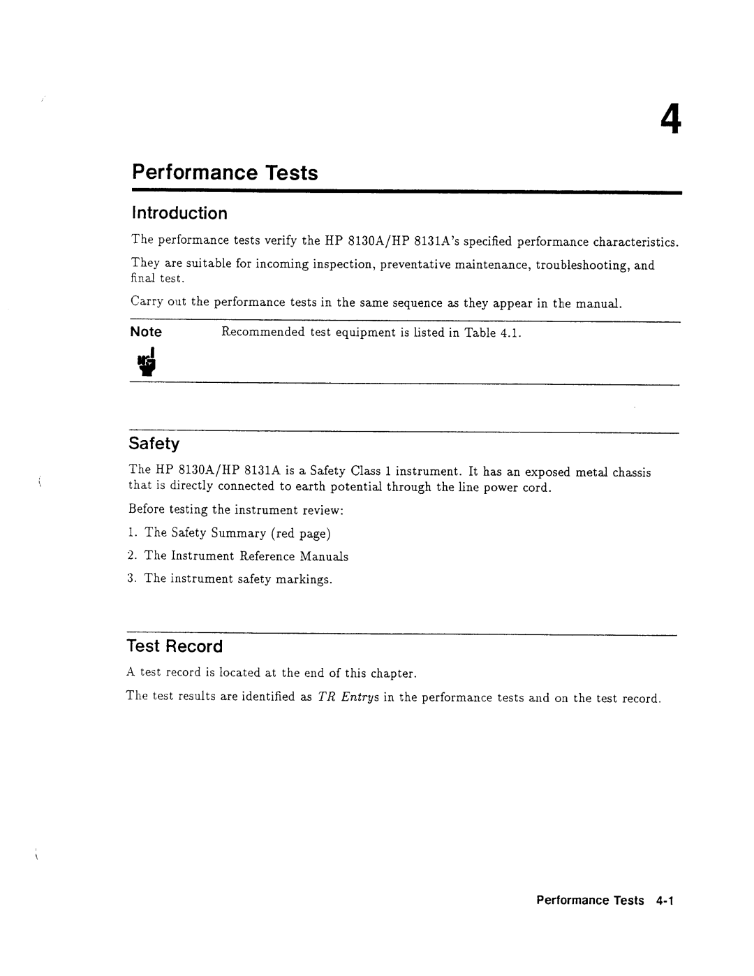 Agilent Technologies 08131-90001 service manual 