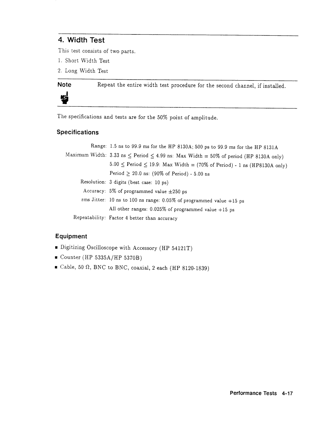 Agilent Technologies 08131-90001 service manual 