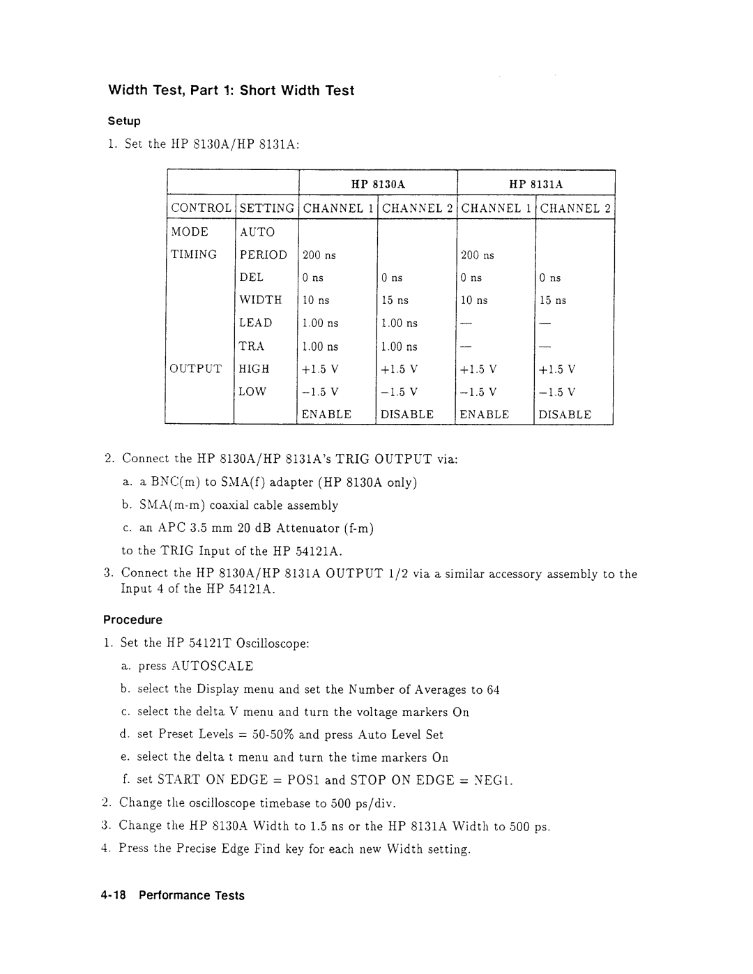 Agilent Technologies 08131-90001 service manual 