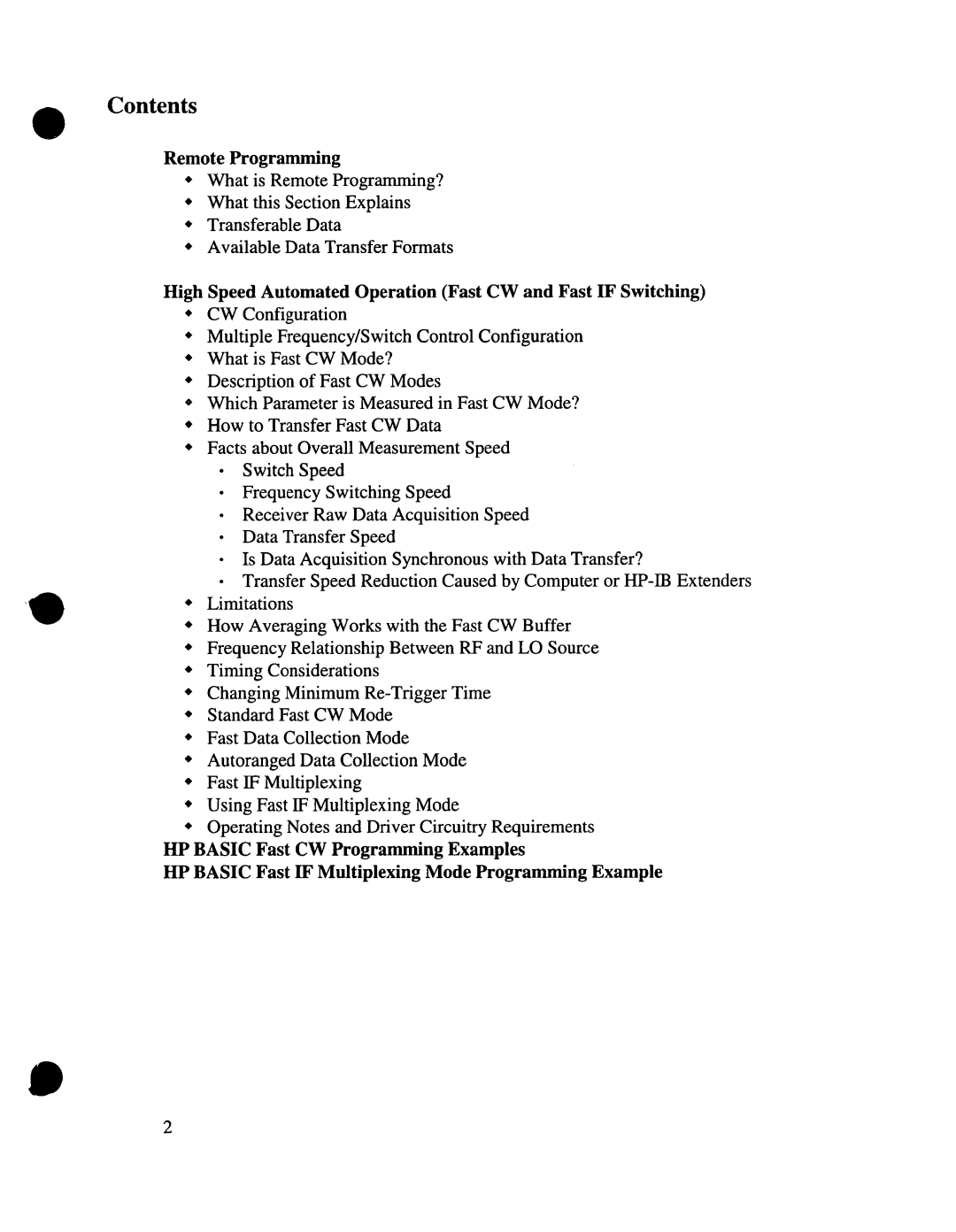 Agilent Technologies 08530-90016 manual 