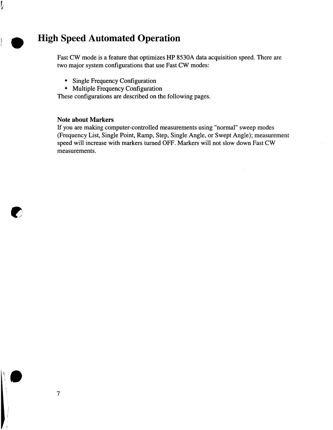 Agilent Technologies 08530-90016 manual 