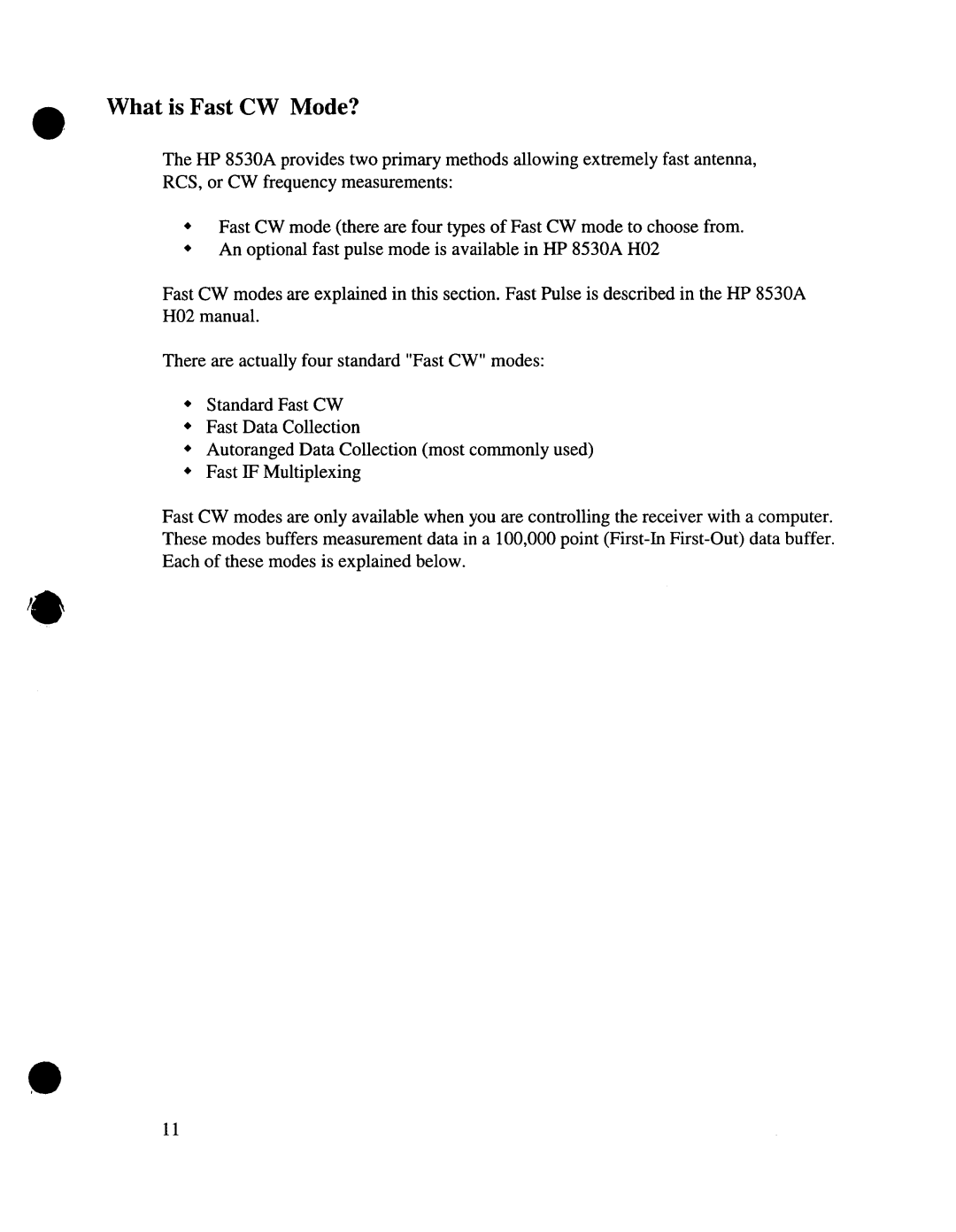 Agilent Technologies 08530-90016 manual 