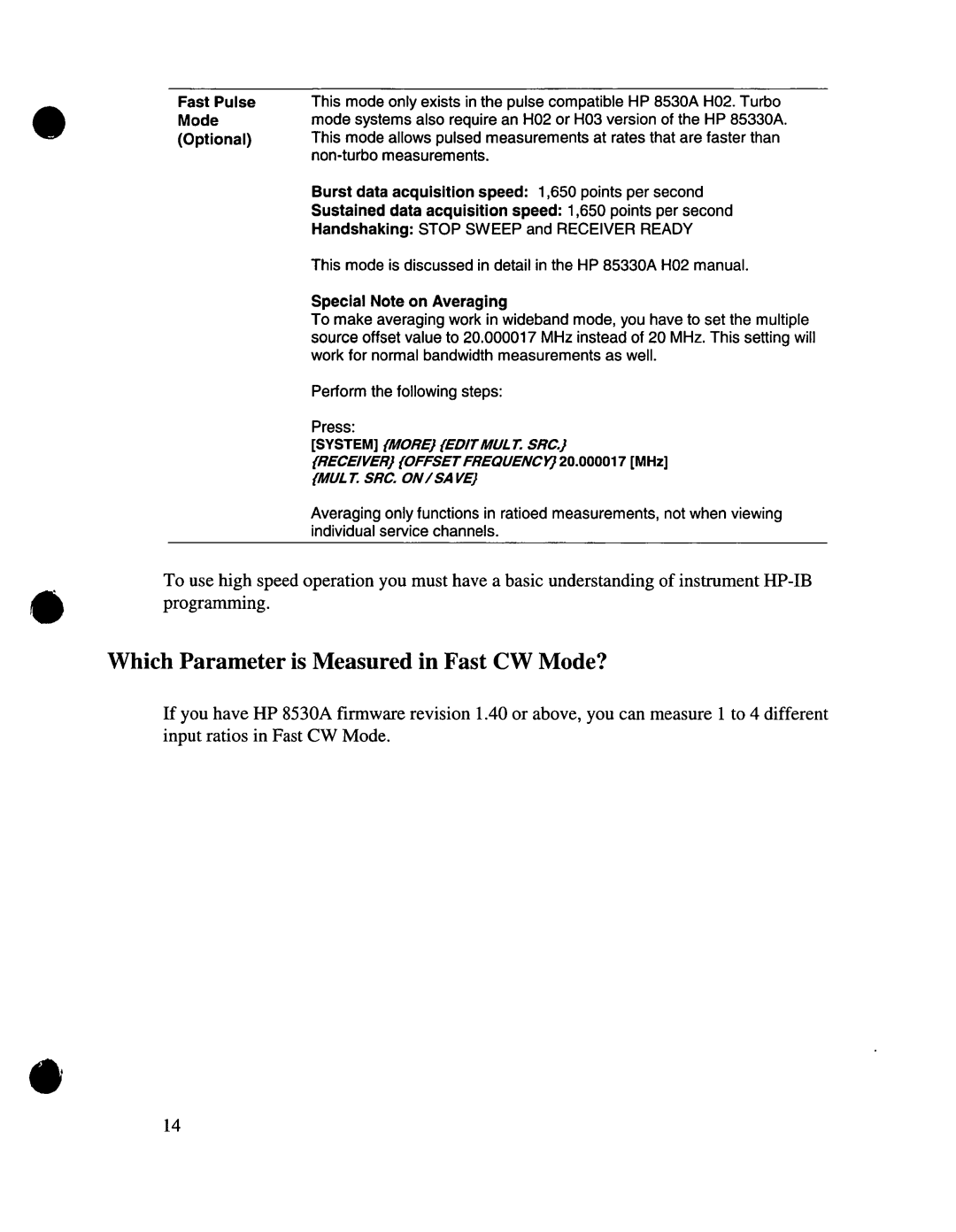 Agilent Technologies 08530-90016 manual 