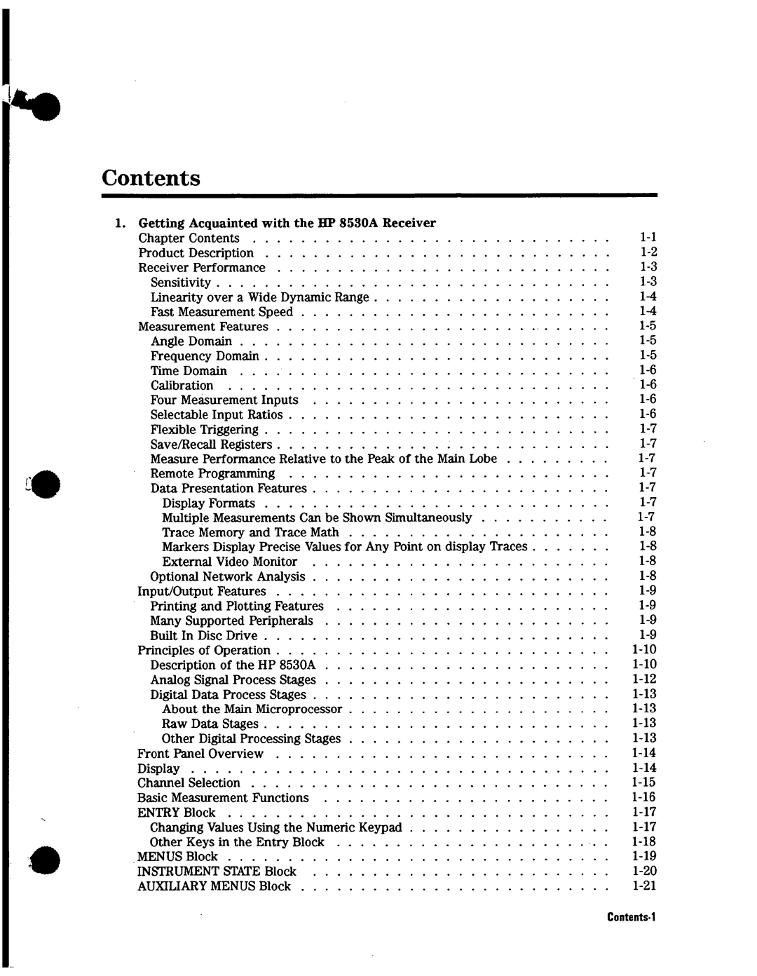 Agilent Technologies 08530-90016 manual 