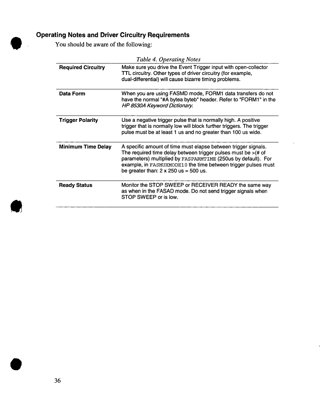 Agilent Technologies 08530-90016 manual 