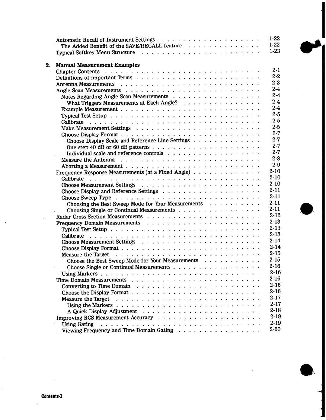 Agilent Technologies 08530-90016 manual 