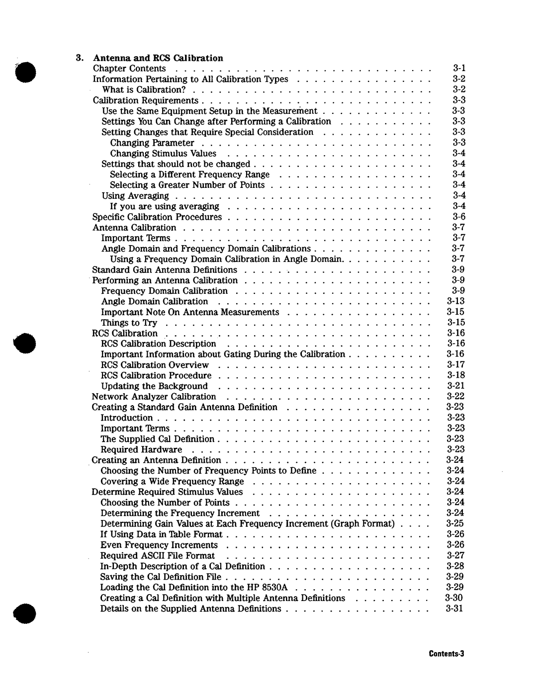 Agilent Technologies 08530-90016 manual 