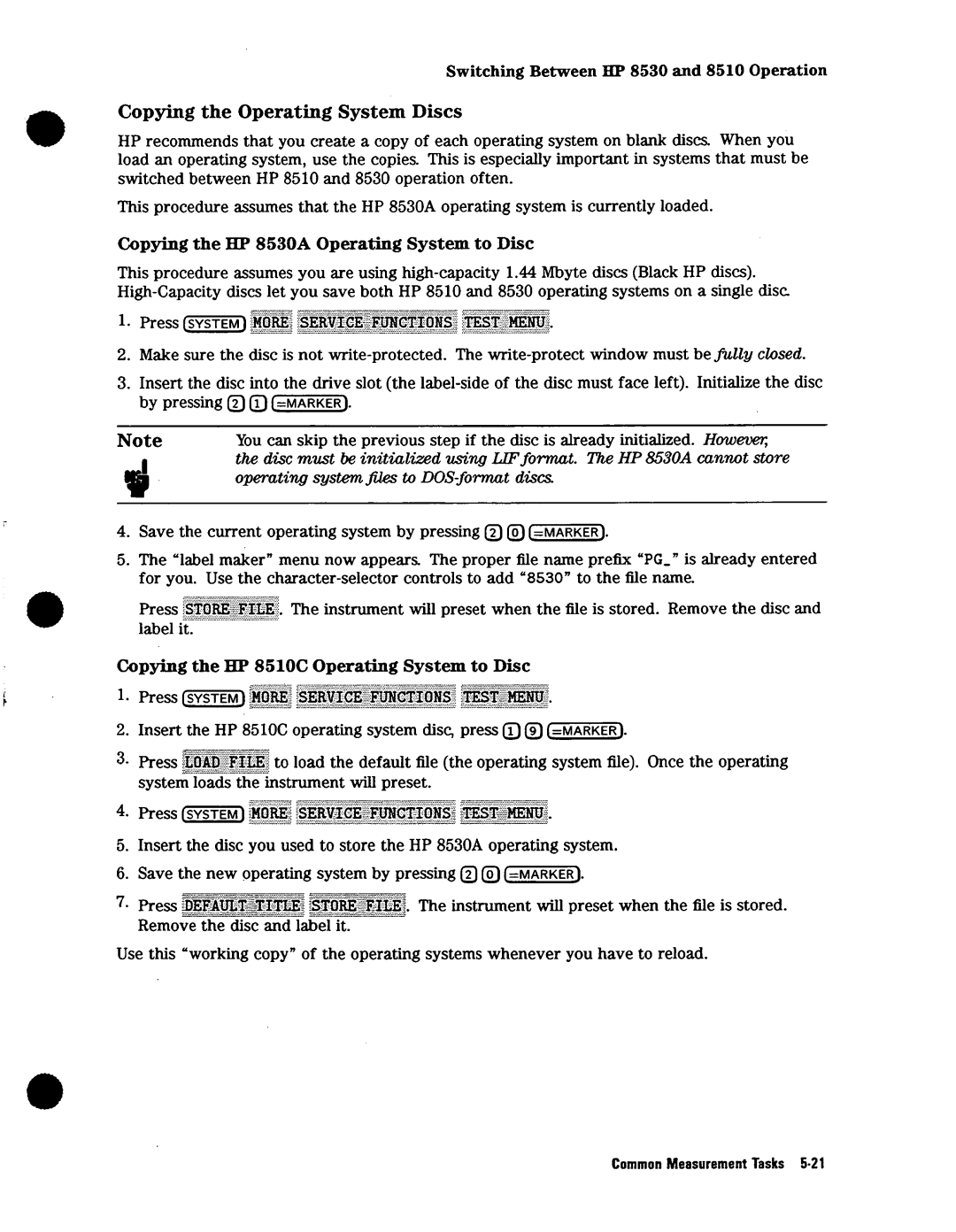 Agilent Technologies 08530-90016 manual 