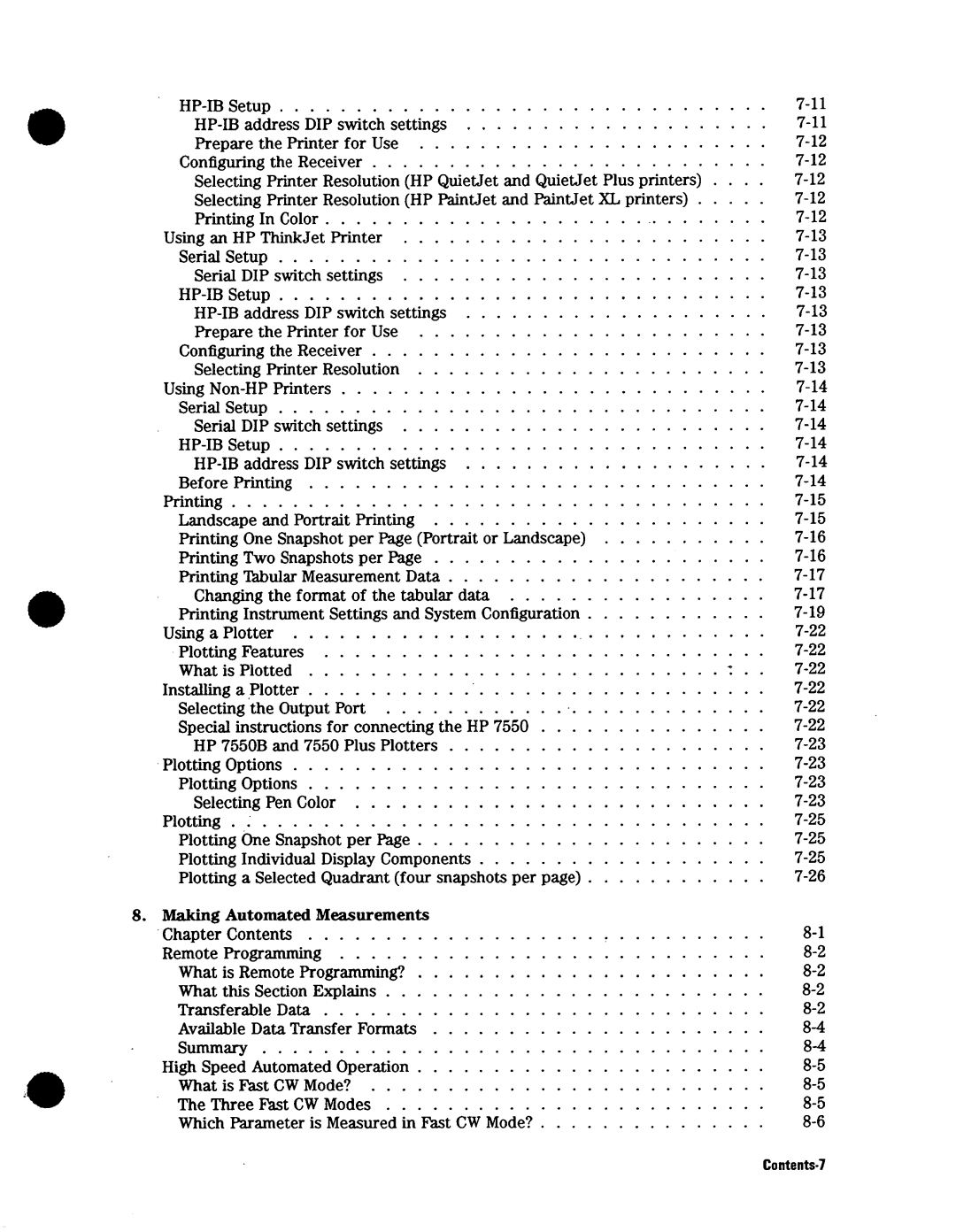 Agilent Technologies 08530-90016 manual 