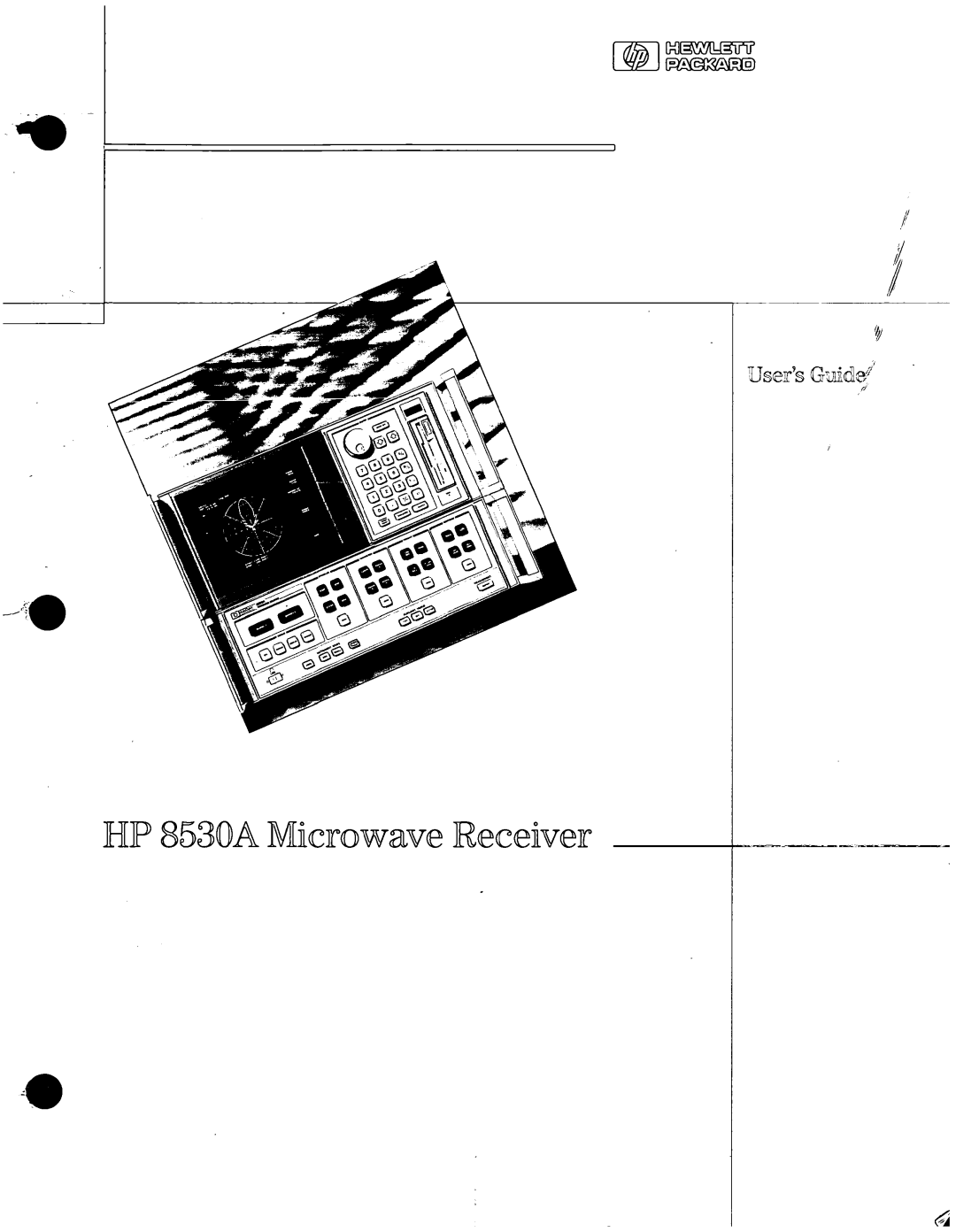 Agilent Technologies 08530-90016 manual 