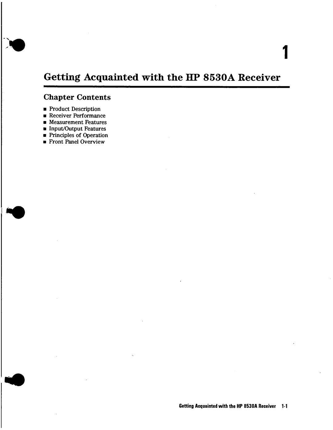 Agilent Technologies 08530-90016 manual 