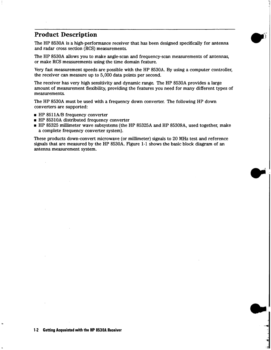 Agilent Technologies 08530-90016 manual 