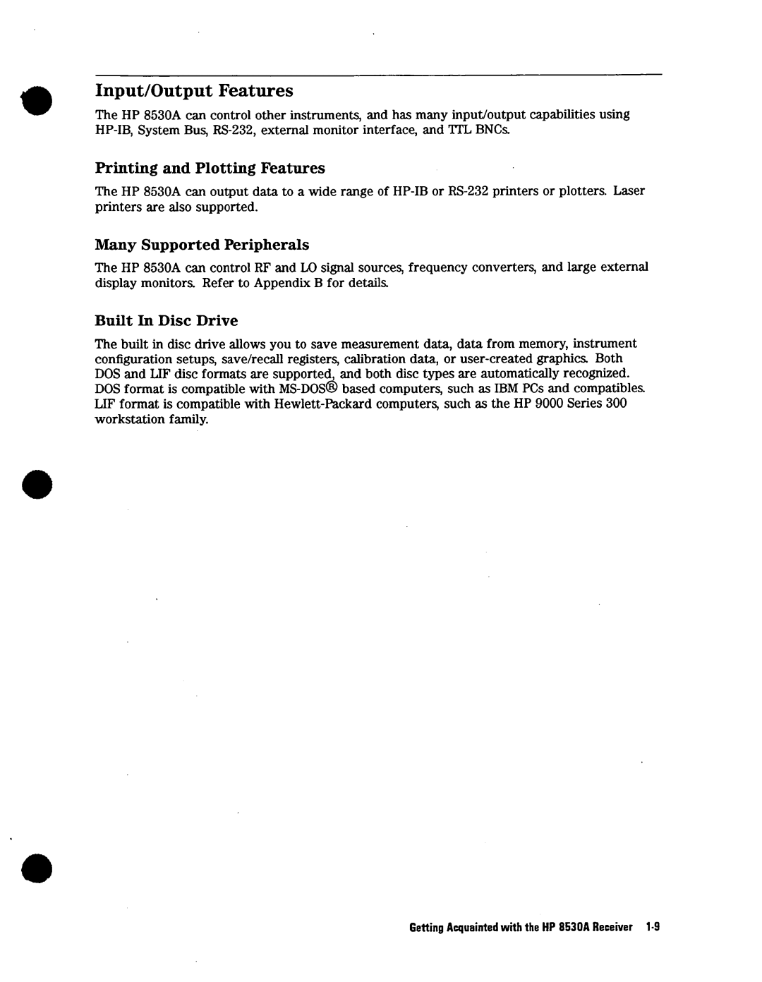 Agilent Technologies 08530-90016 manual 