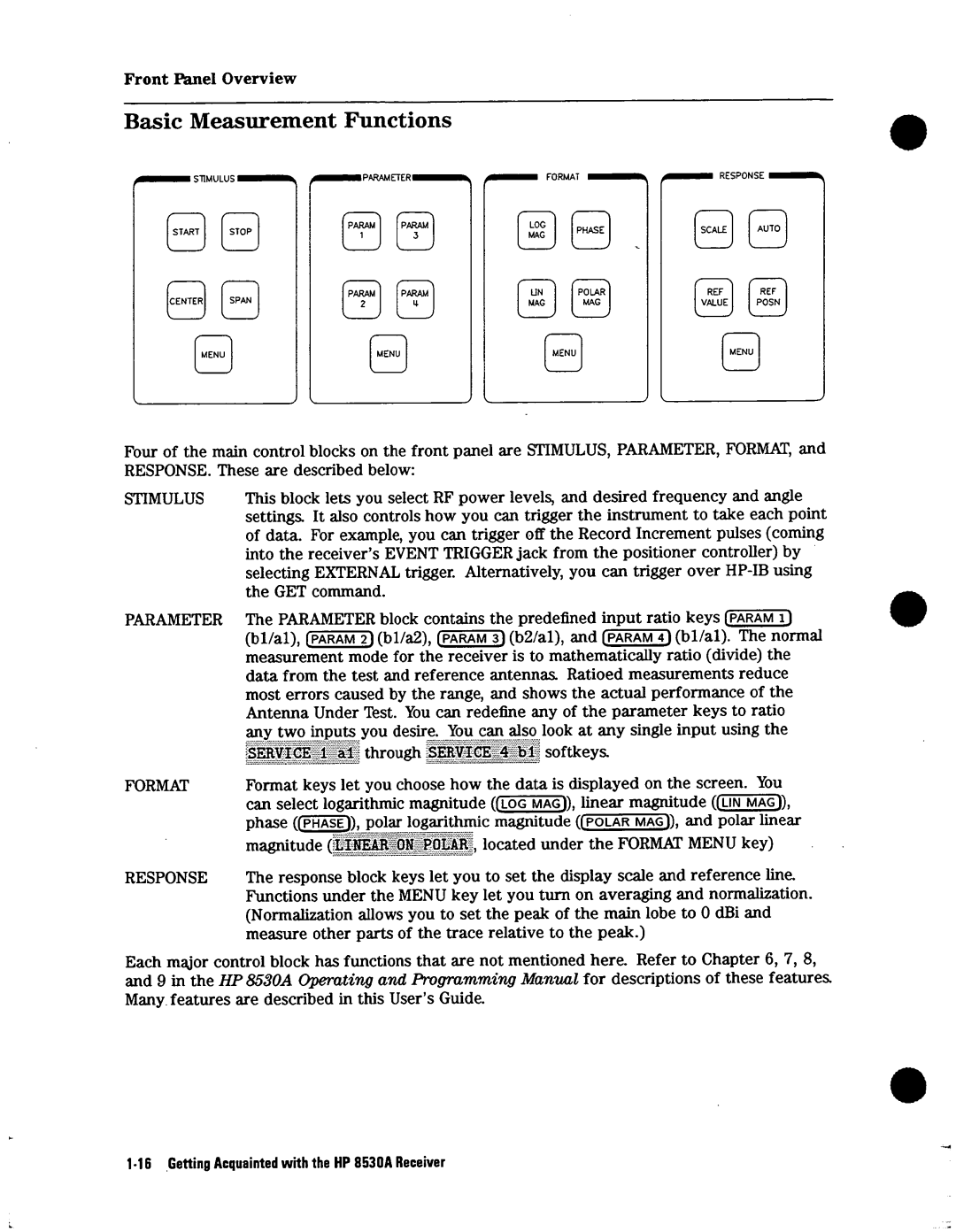 Agilent Technologies 08530-90016 manual 