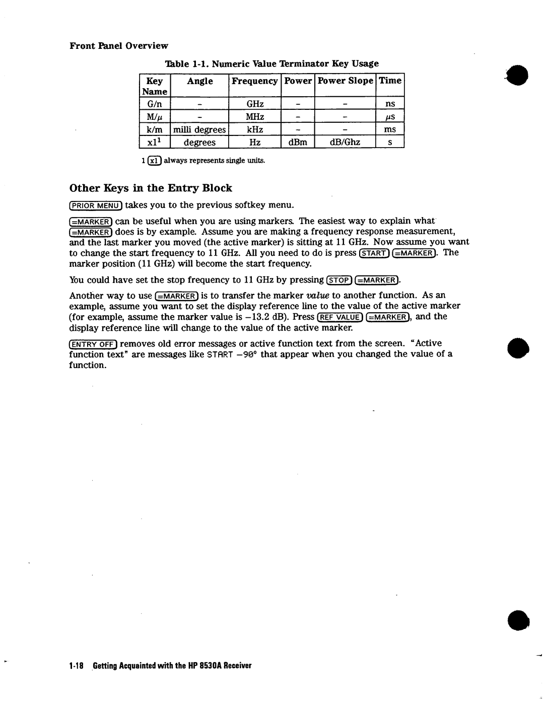 Agilent Technologies 08530-90016 manual 