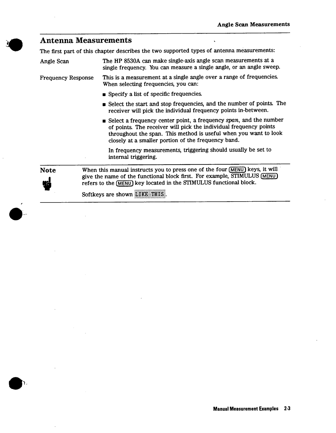 Agilent Technologies 08530-90016 manual 