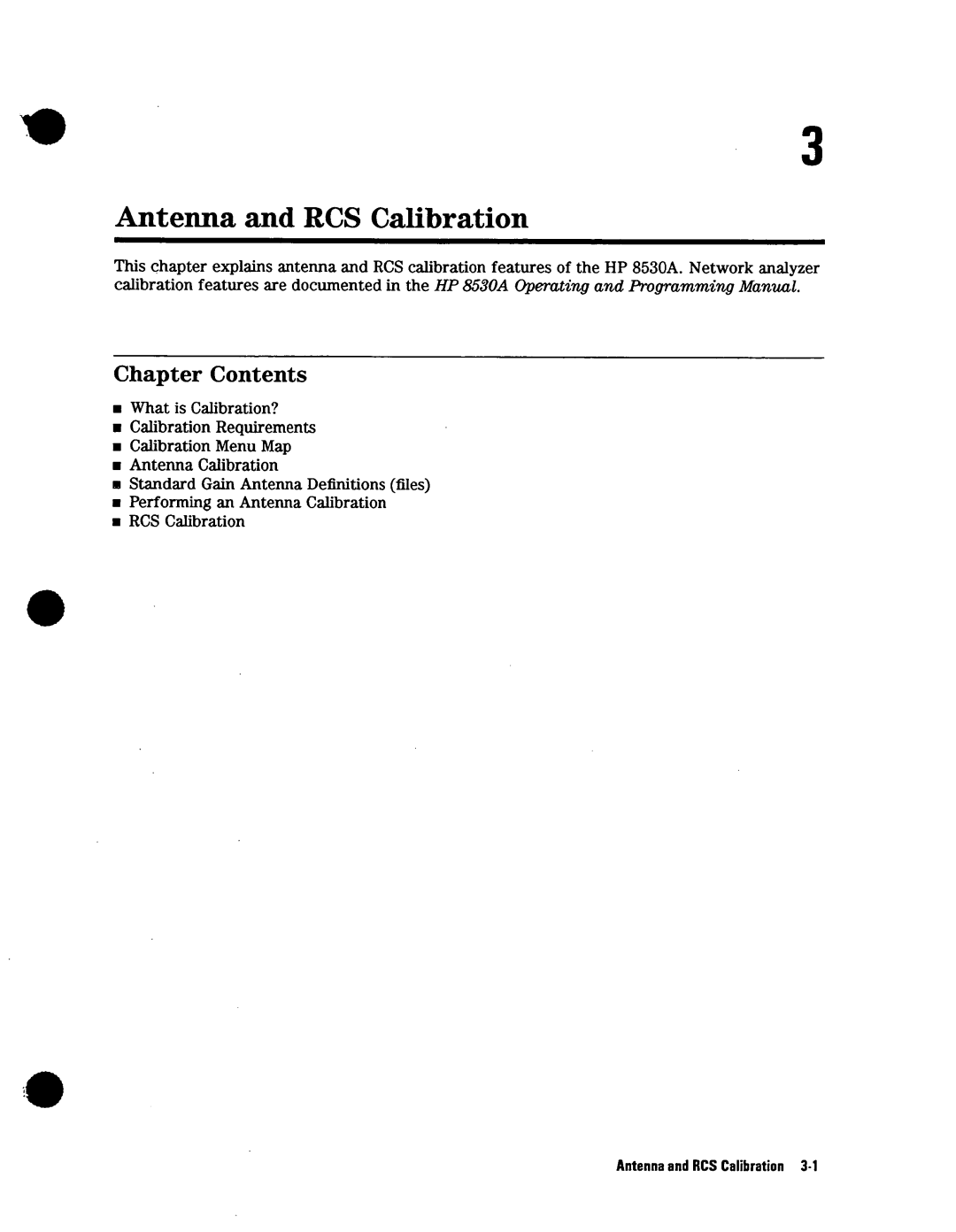 Agilent Technologies 08530-90016 manual 