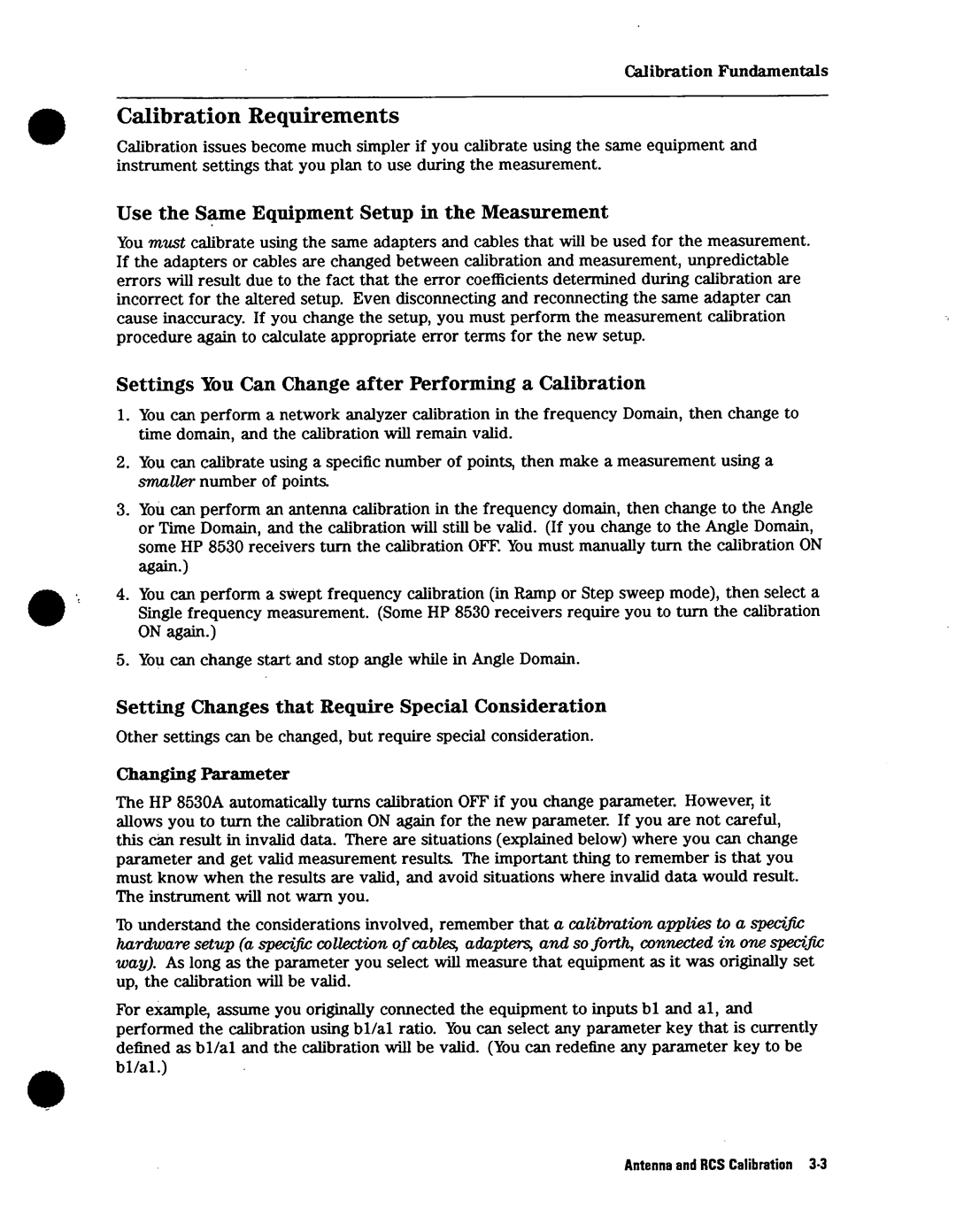 Agilent Technologies 08530-90016 manual 