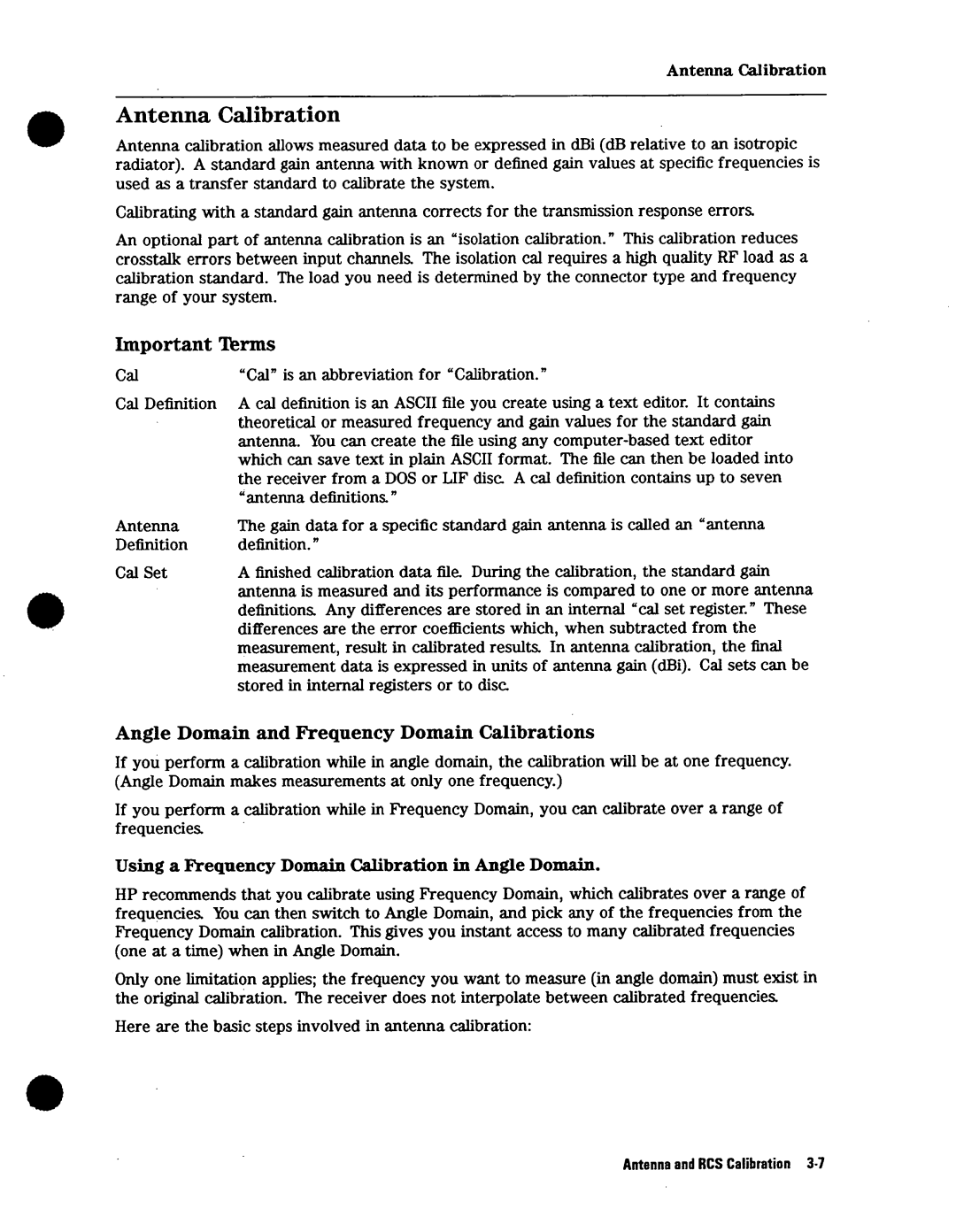 Agilent Technologies 08530-90016 manual 