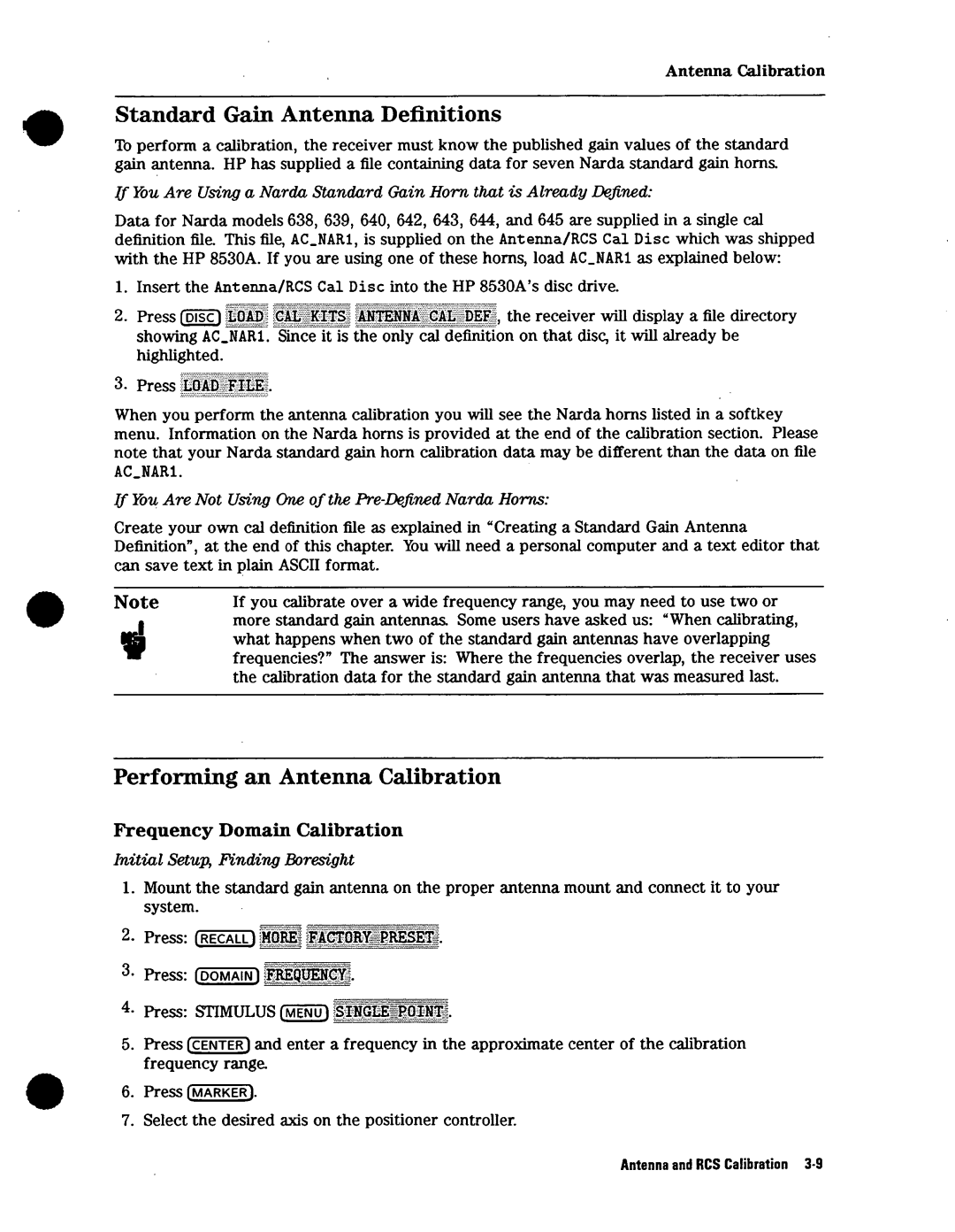 Agilent Technologies 08530-90016 manual 