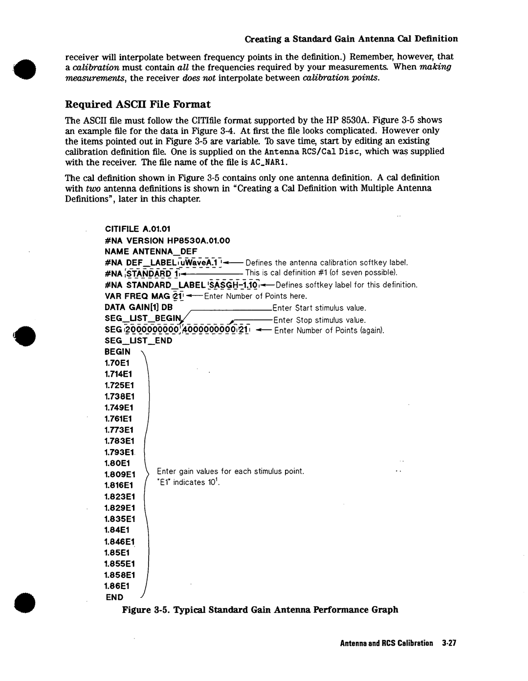 Agilent Technologies 08530-90016 manual 