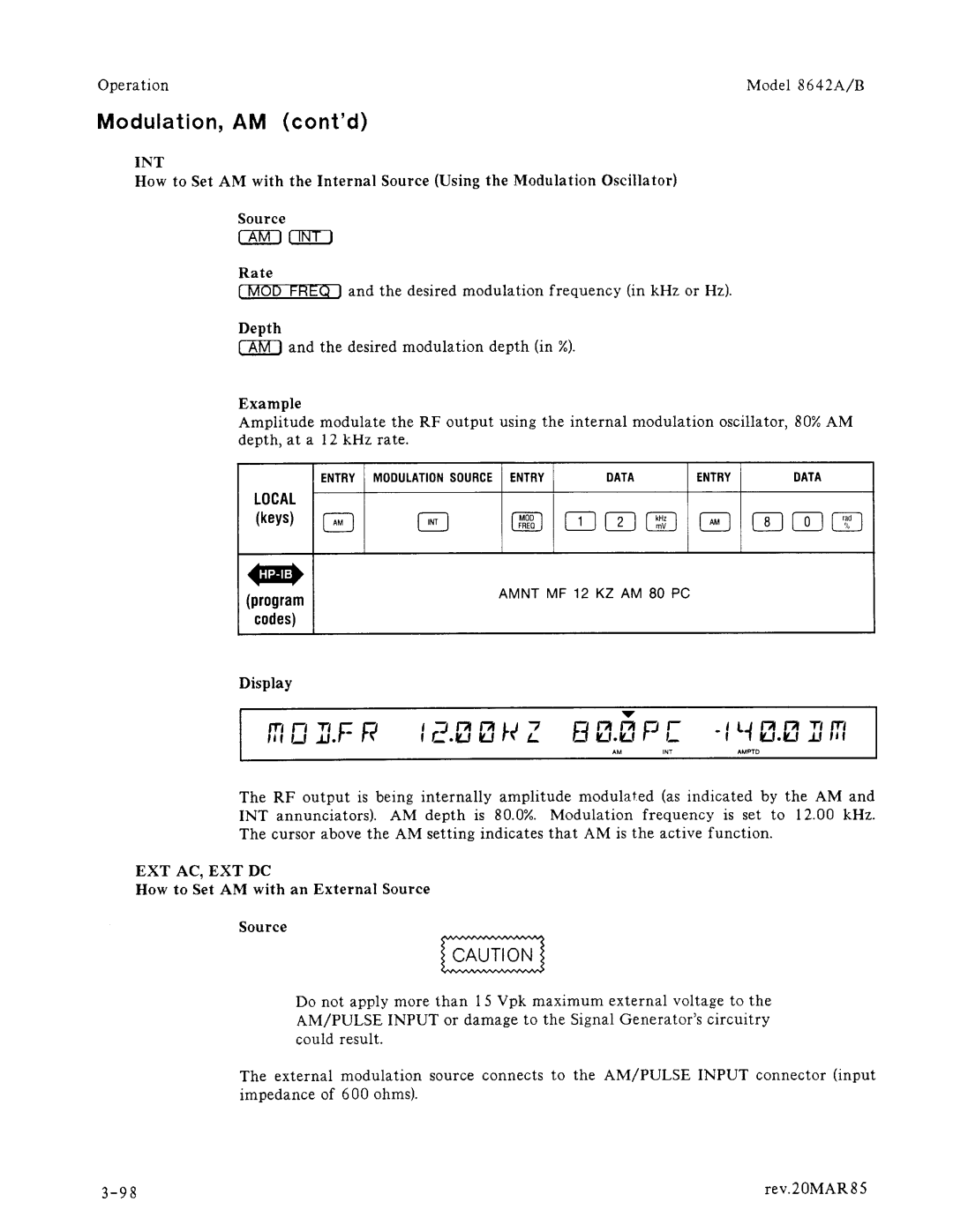 Agilent Technologies 08642-90224 manual 