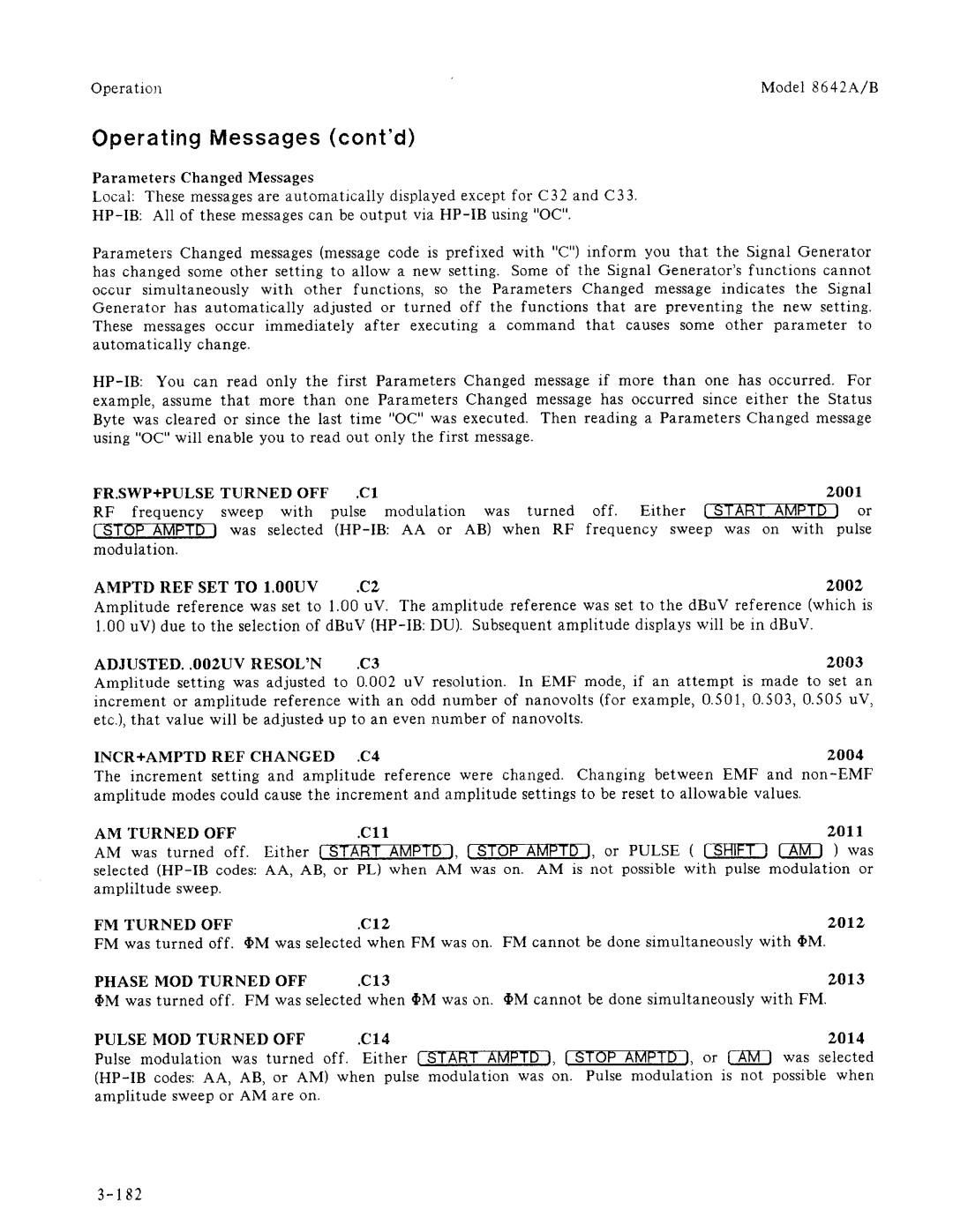 Agilent Technologies 08642-90224 manual 