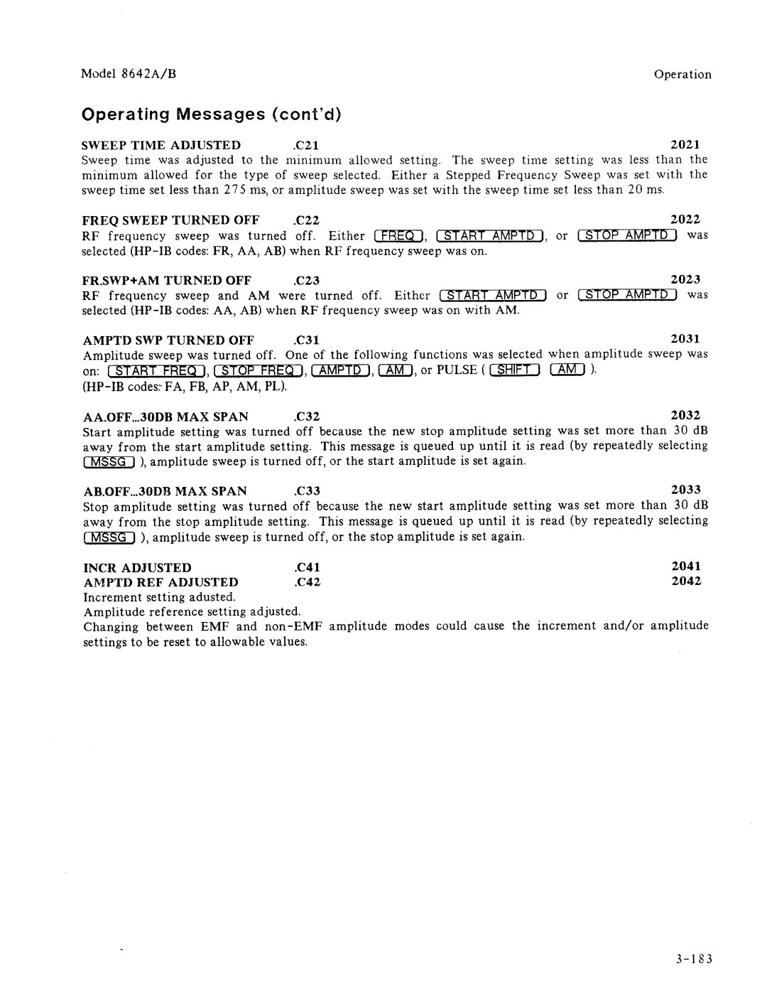 Agilent Technologies 08642-90224 manual 