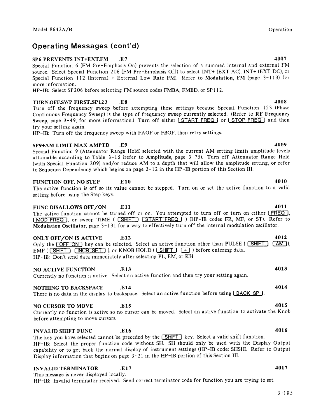 Agilent Technologies 08642-90224 manual 