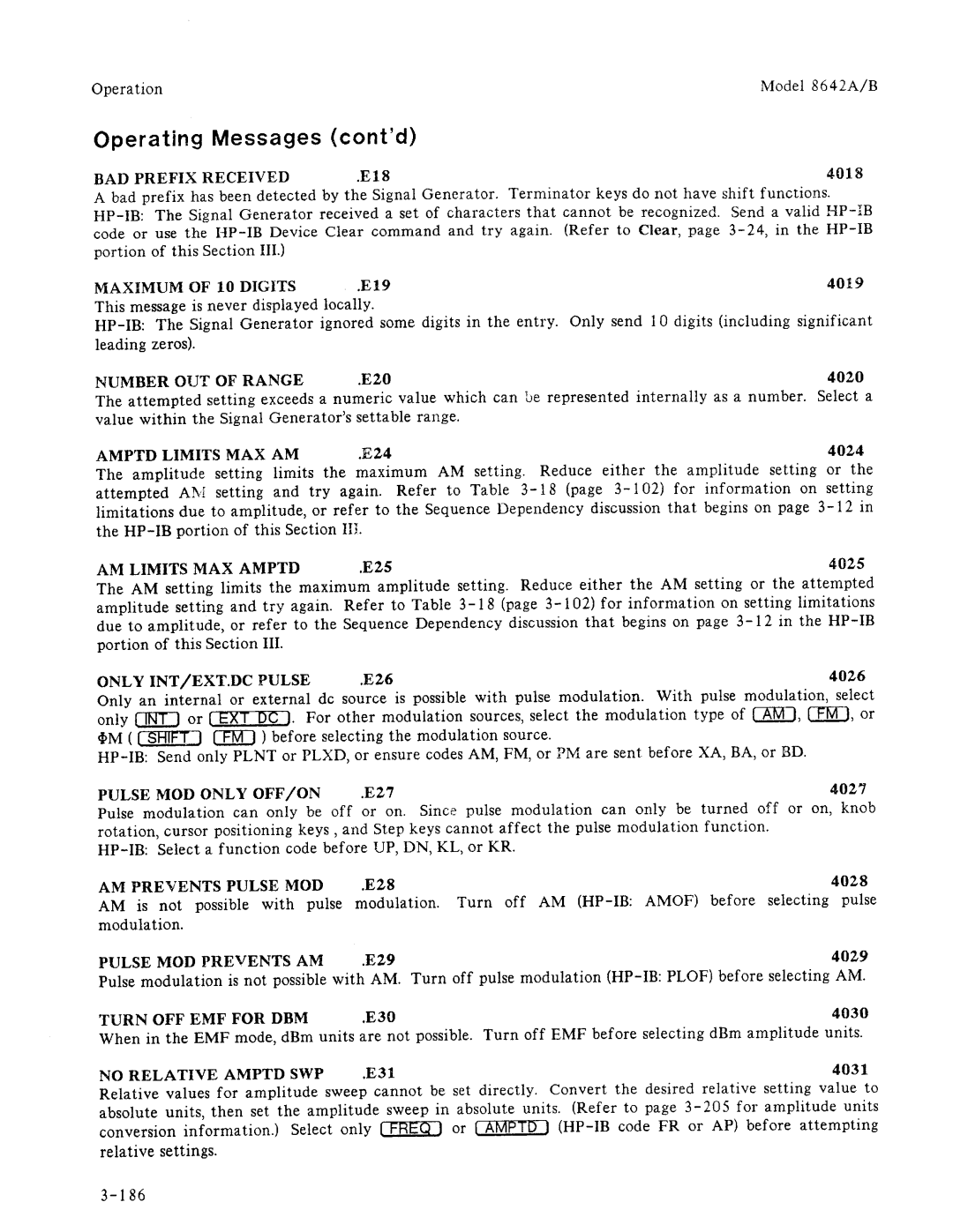 Agilent Technologies 08642-90224 manual 