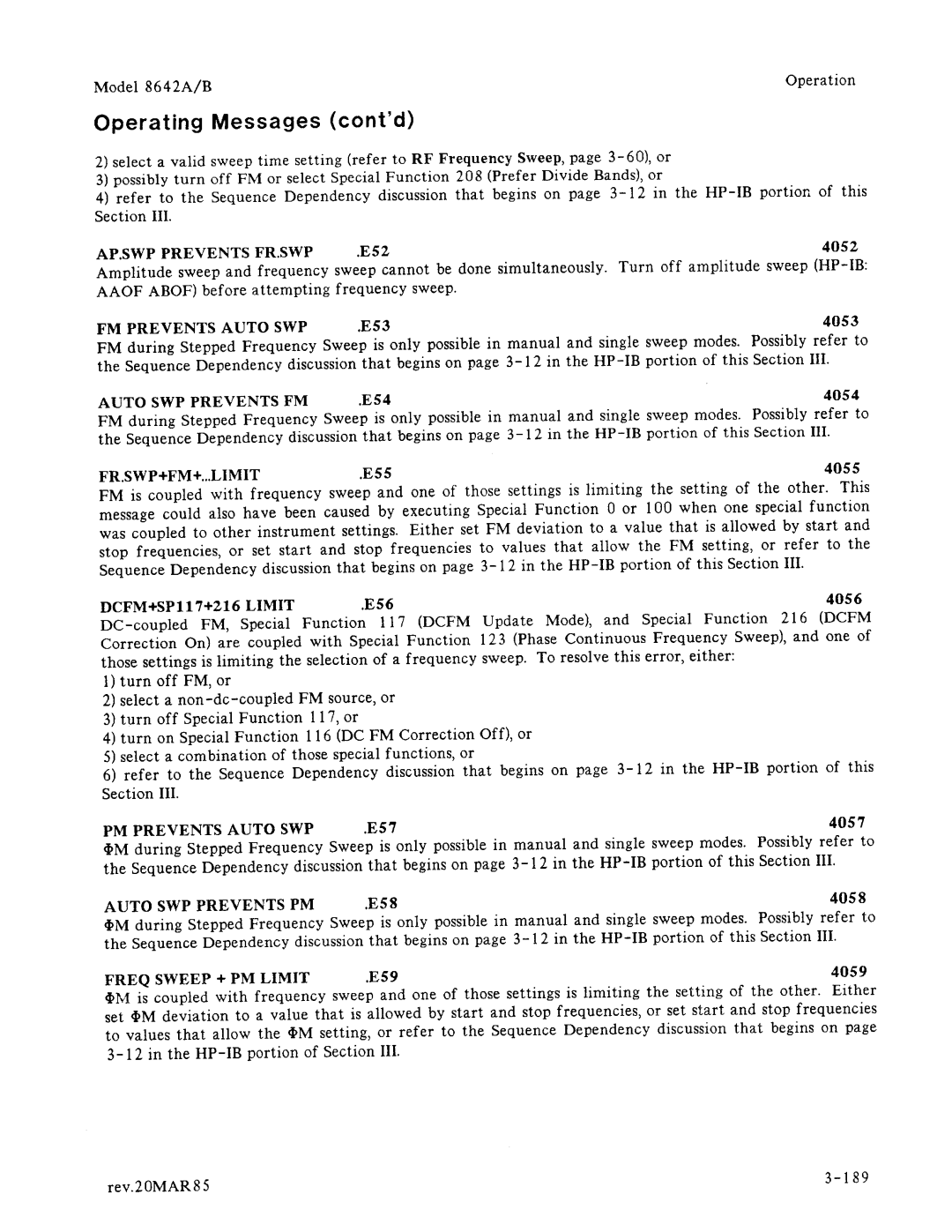 Agilent Technologies 08642-90224 manual 