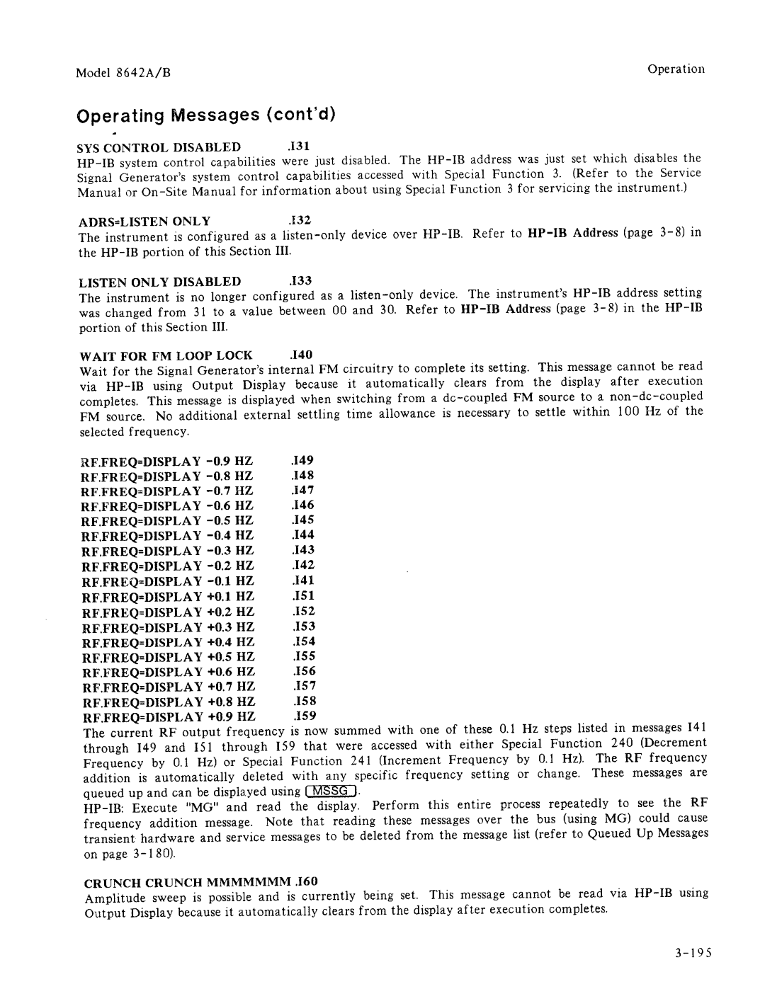 Agilent Technologies 08642-90224 manual 