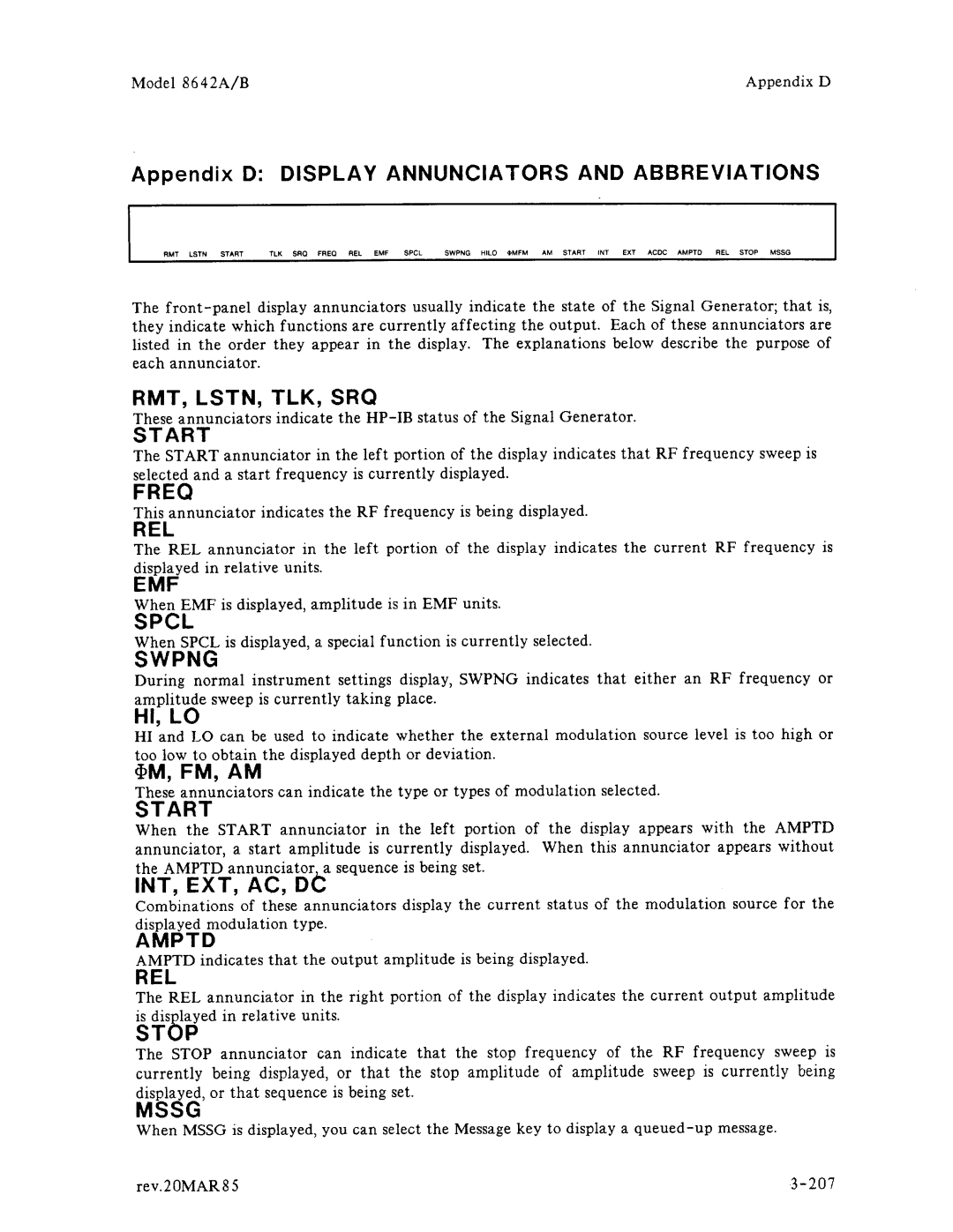 Agilent Technologies 08642-90224 manual 