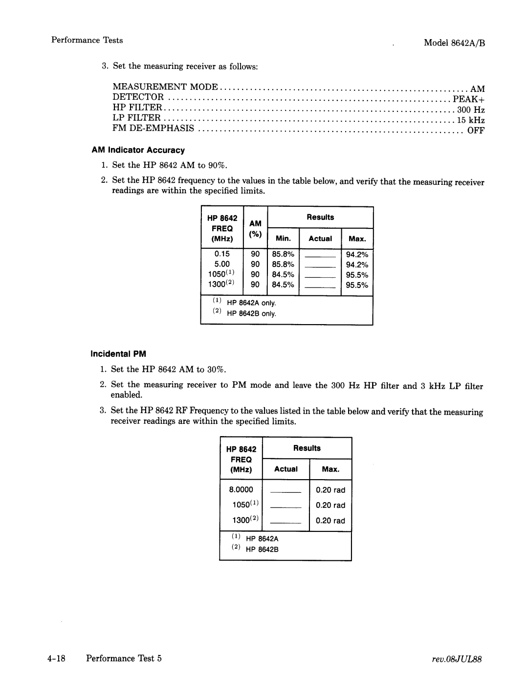 Agilent Technologies 08642-90224 manual 