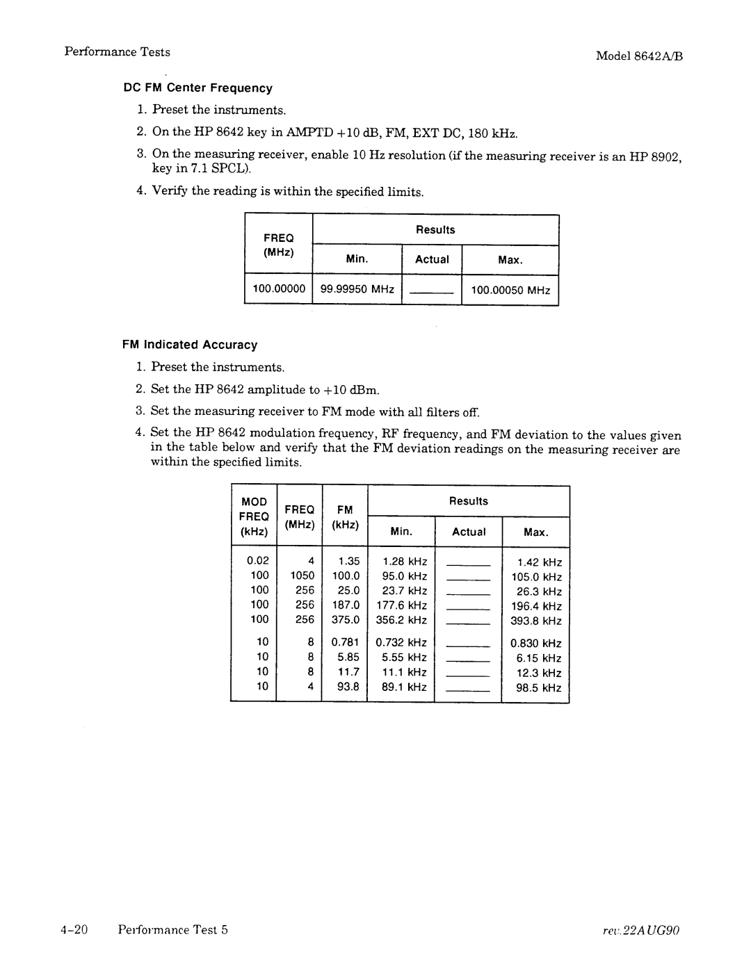 Agilent Technologies 08642-90224 manual 