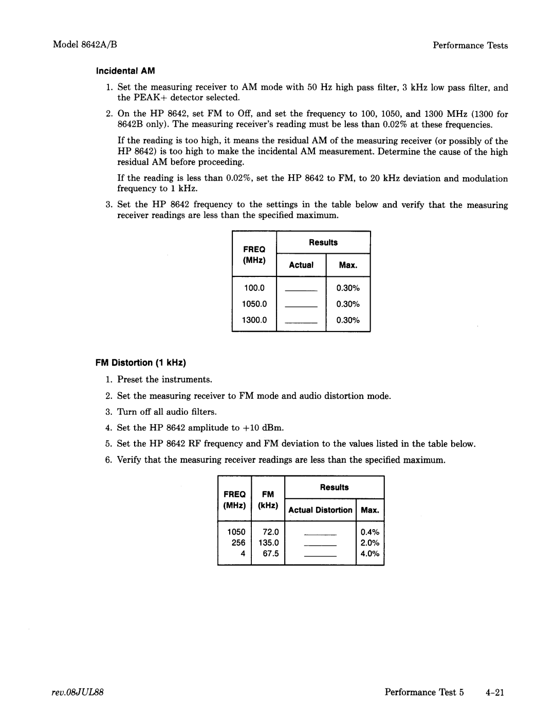 Agilent Technologies 08642-90224 manual 