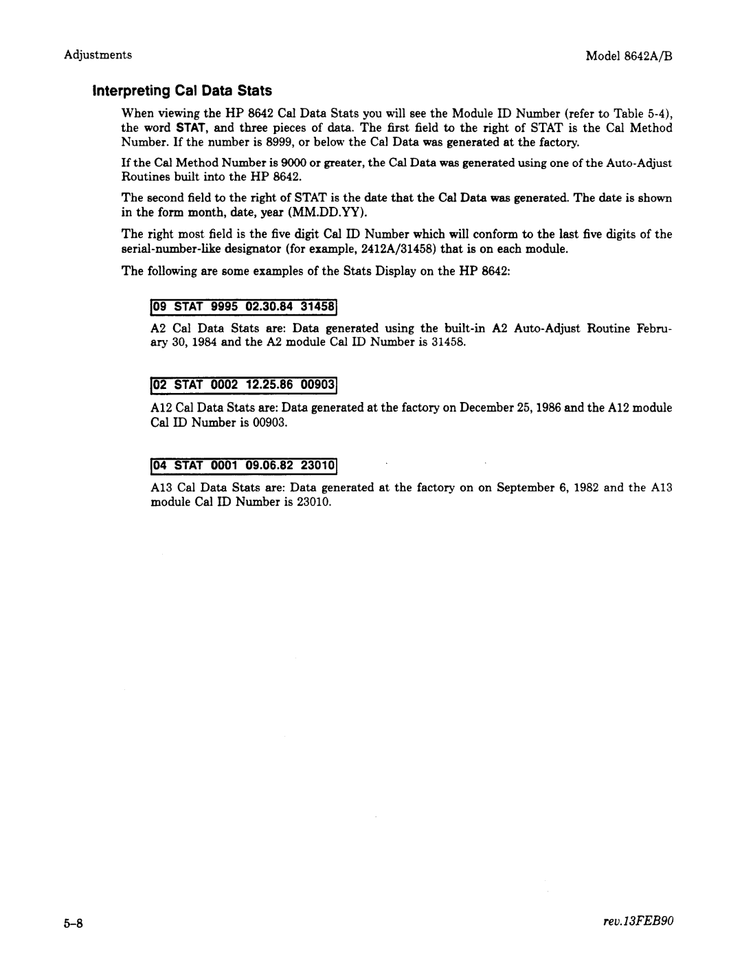 Agilent Technologies 08642-90224 manual 