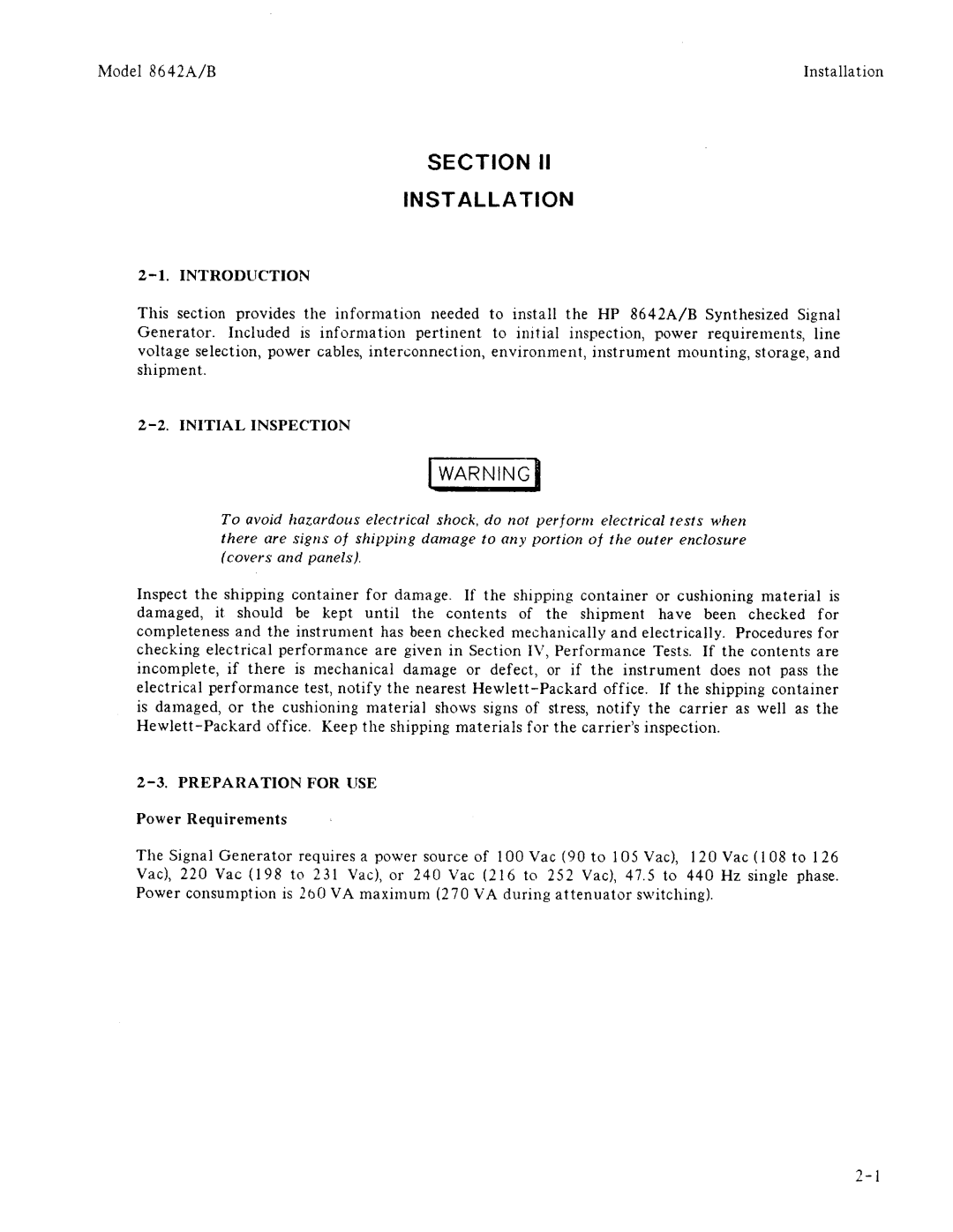 Agilent Technologies 08642-90224 manual 