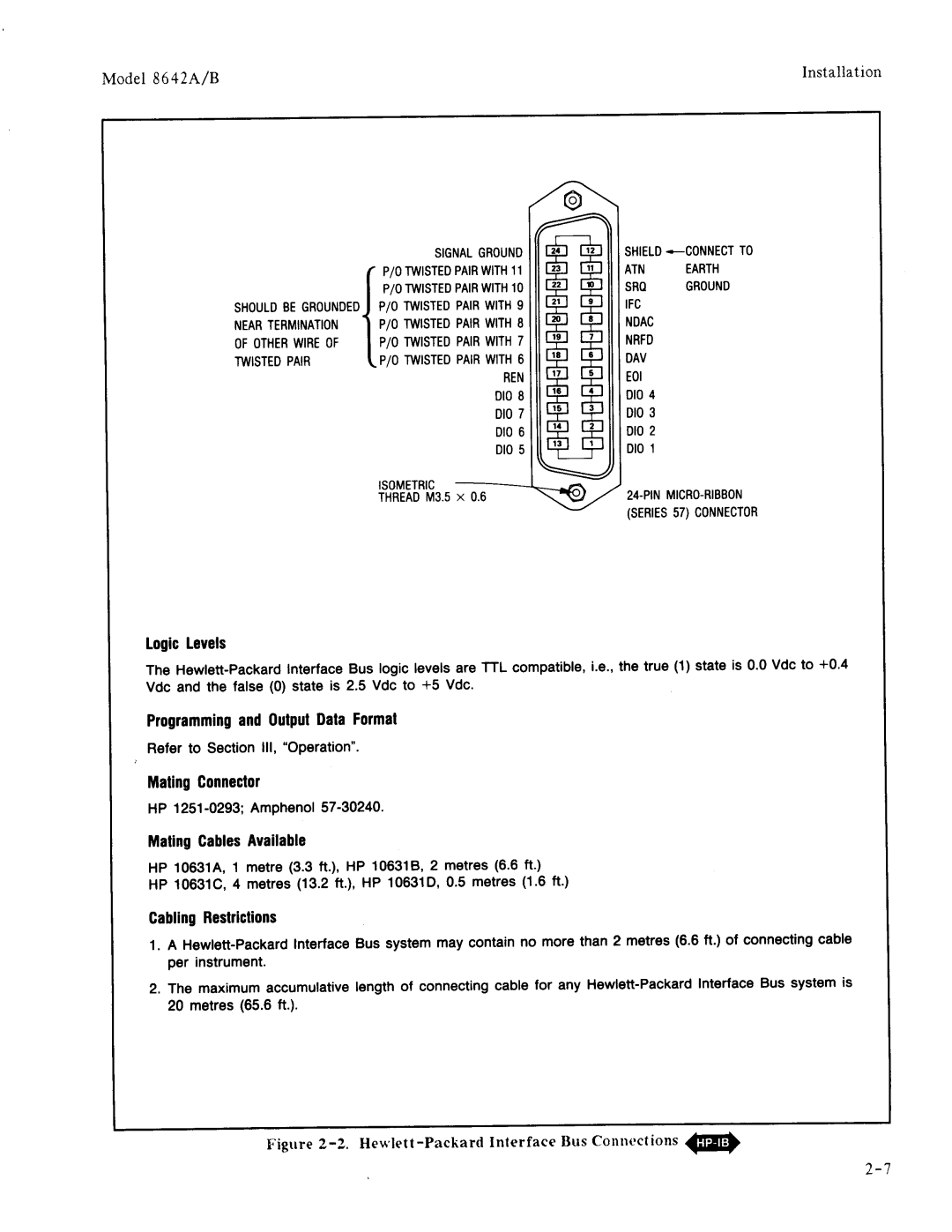 Agilent Technologies 08642-90224 manual 