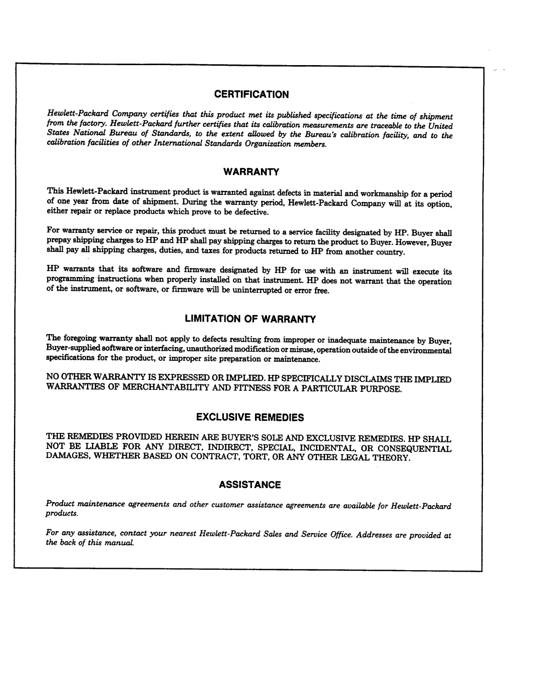 Agilent Technologies 08642-90224 manual 