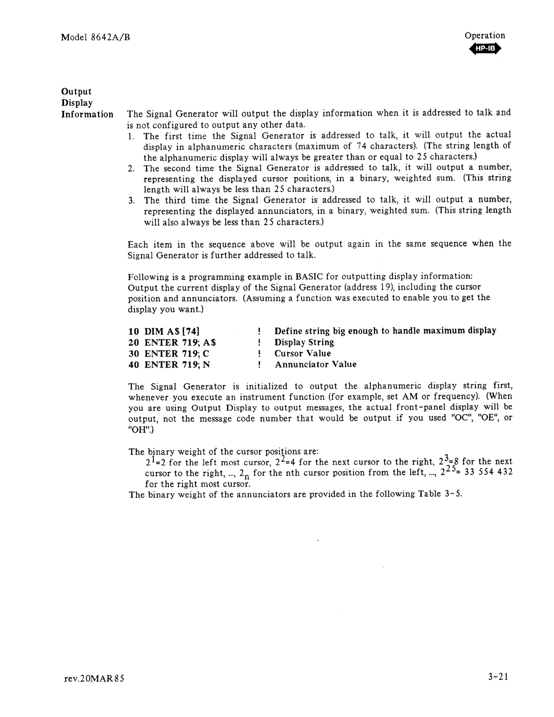 Agilent Technologies 08642-90224 manual 