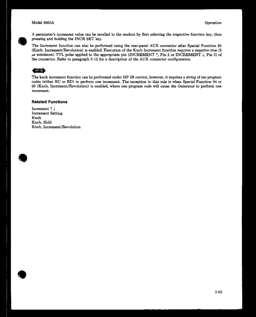 Agilent Technologies 08663-90069 manual 