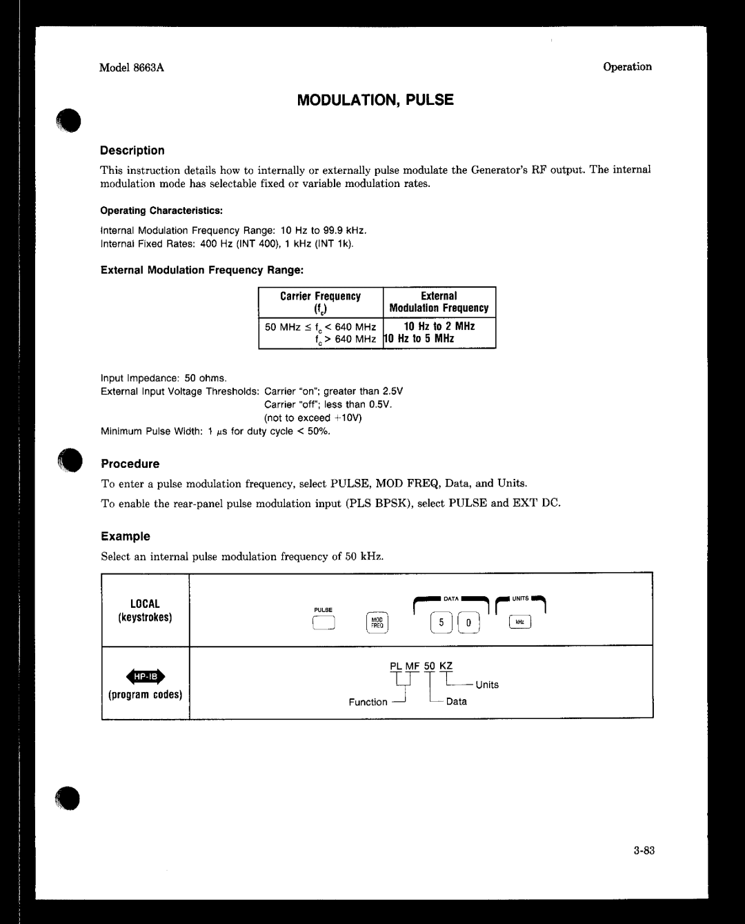 Agilent Technologies 08663-90069 manual 